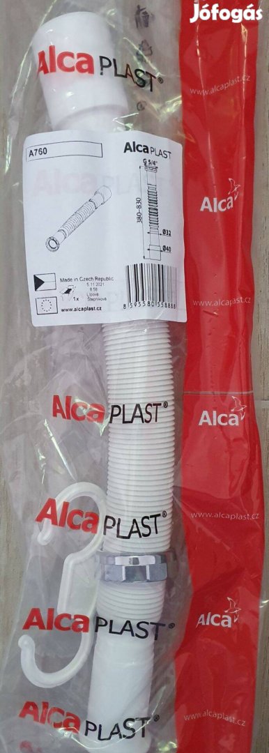 Bontatlan Alcaplast A760 Jollyflex mosdóhoz fém hollandival