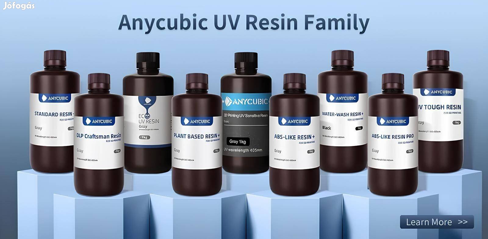 Bontatlan Anycubic Resin - Standard, Tough, Water-Wash stb