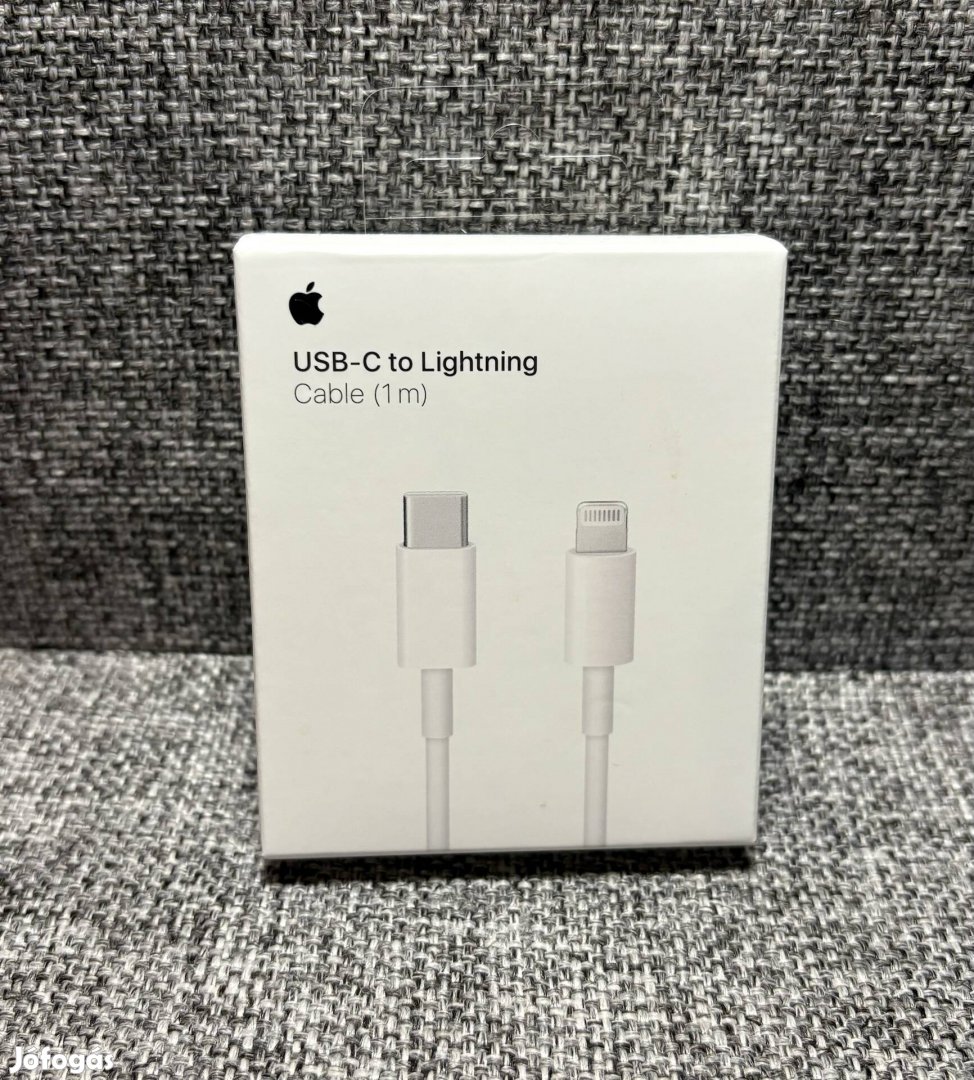 Bontatlan Apple Iphone eredeti USB-C to Lightning 1 méteres kábel