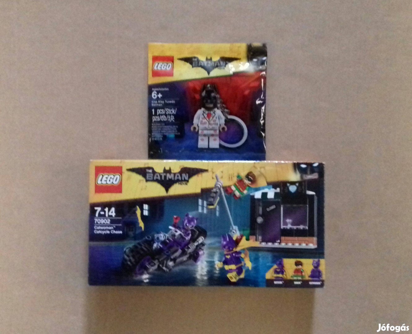 Bontatlan Batman LEGO 70902 Macskanő motoros hajsza + 5004928 Fox.árba