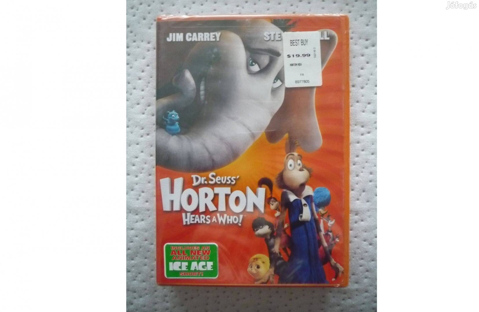 Bontatlan Dr. Seuss Horton hears a who! angol nyelvű DVD mesefilm