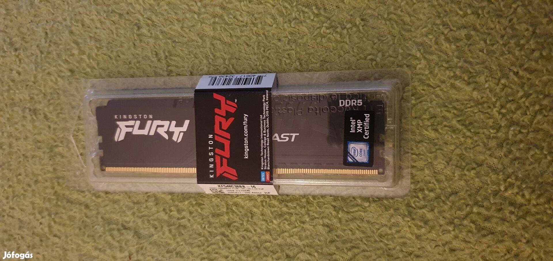 Bontatlan Fury 16GB DDR5 memória