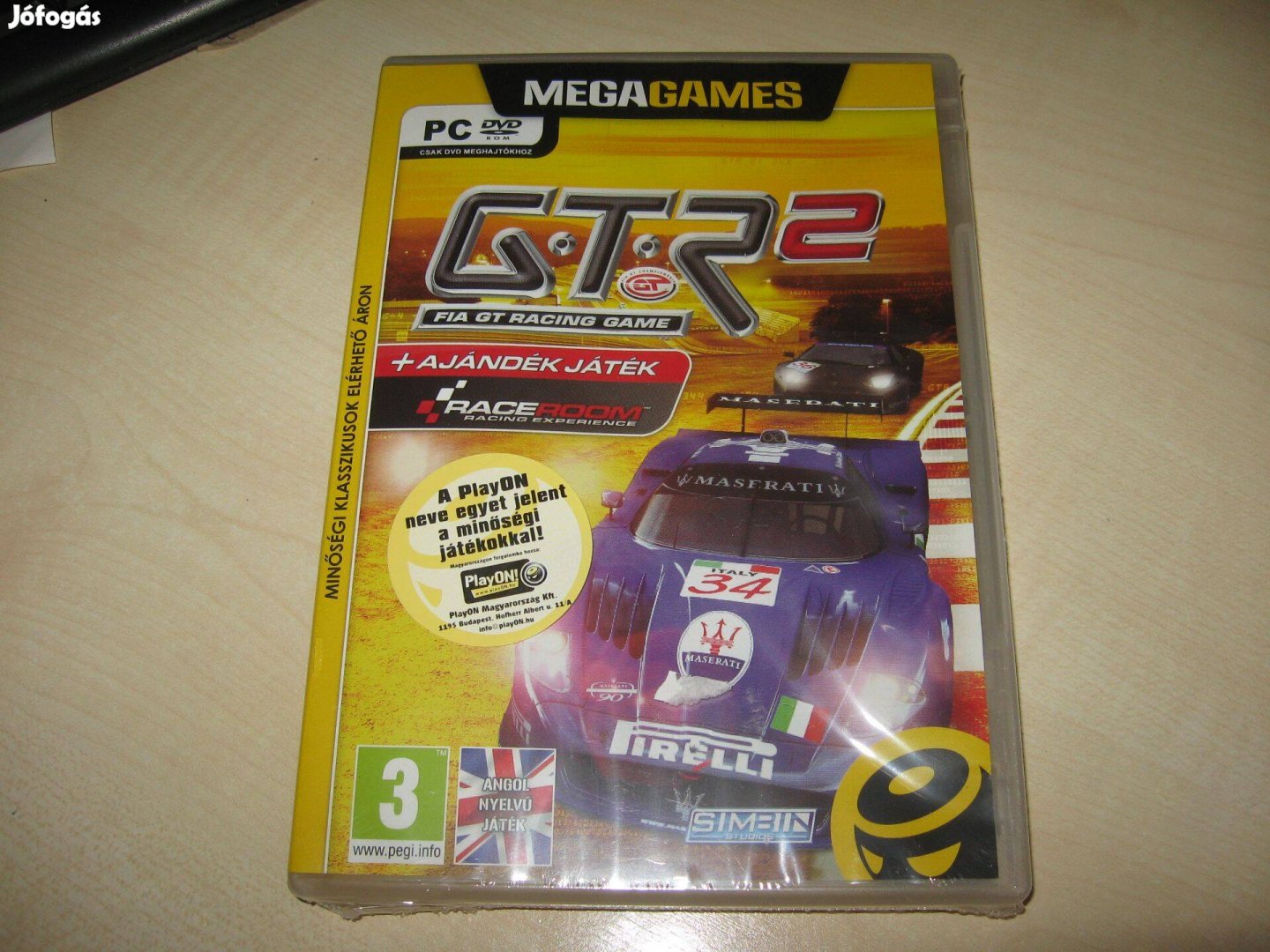 Bontatlan GTR2 Fia GT Racing Game PC Autós Játék Autóversenyzős