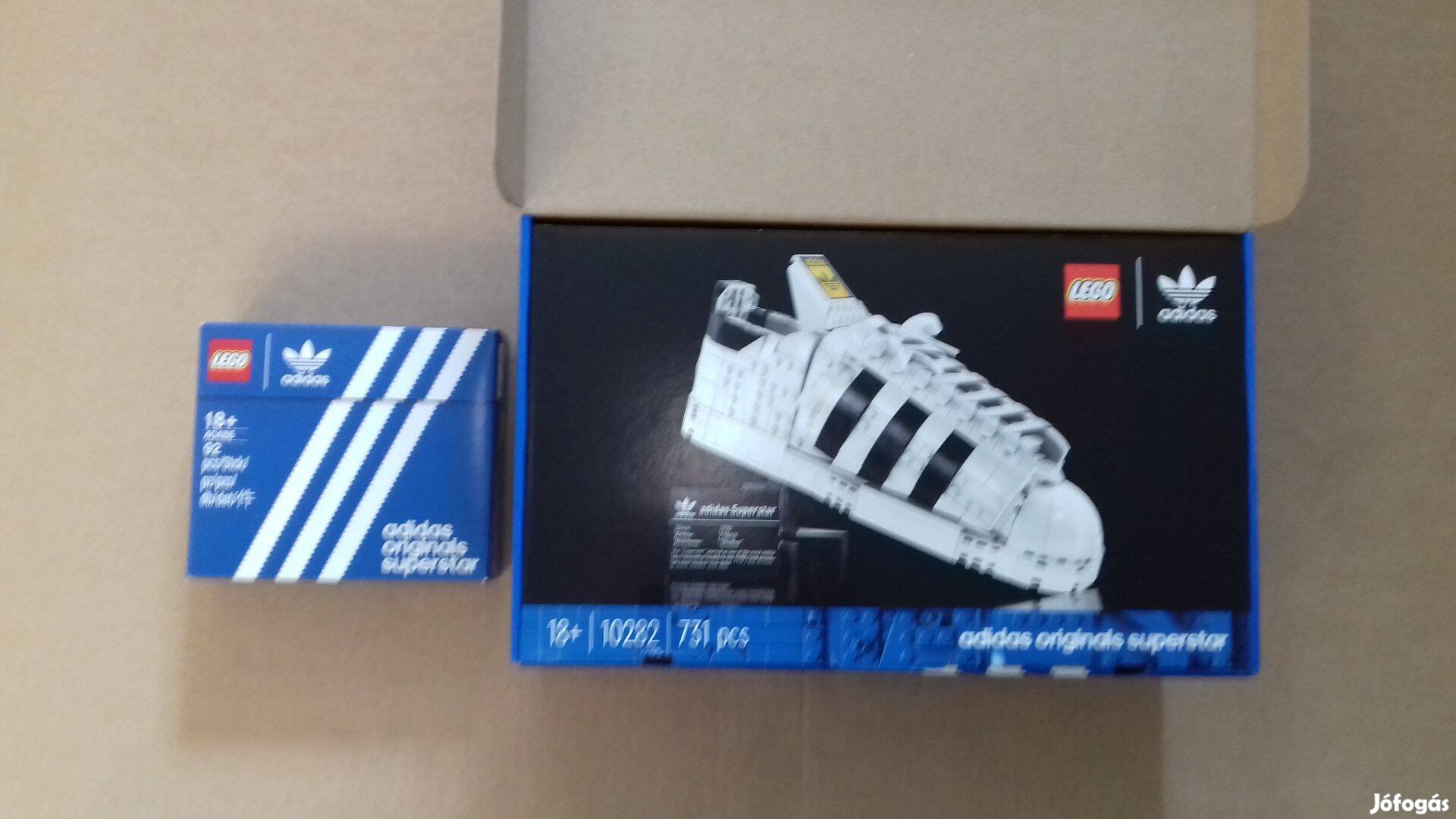 Bontatlan LEGO 10282 Adidas Originals + 40486 Superstar mini Fox.árban
