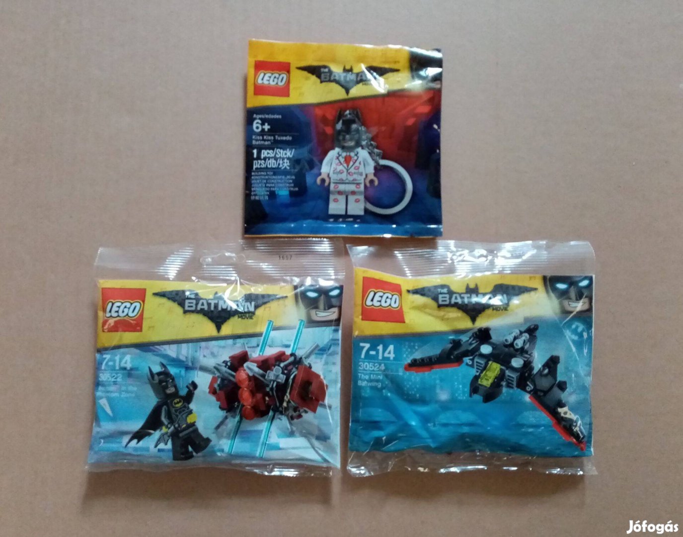 Bontatlan LEGO 5004928 Kulcstartó 30522 Batman 30524