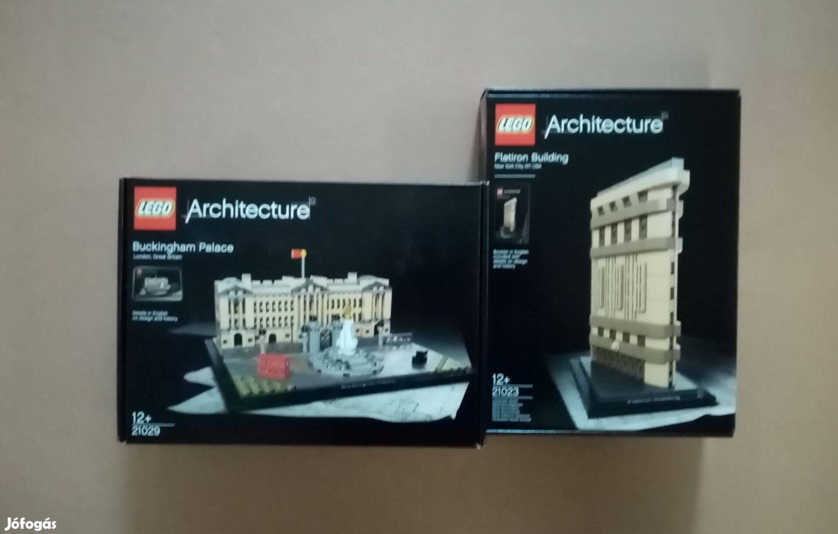 Bontatlan LEGO Architecture 21023 Flatiron + 21029 Buckingham Fox