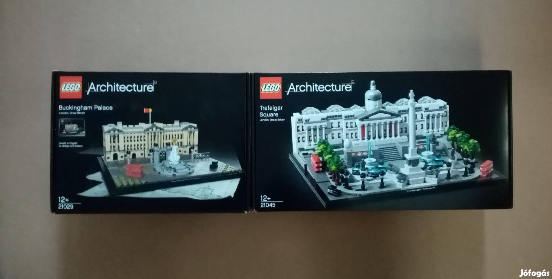 Bontatlan LEGO Architecture 21029 Buckingham + 21045 Trafalgar Foxárba