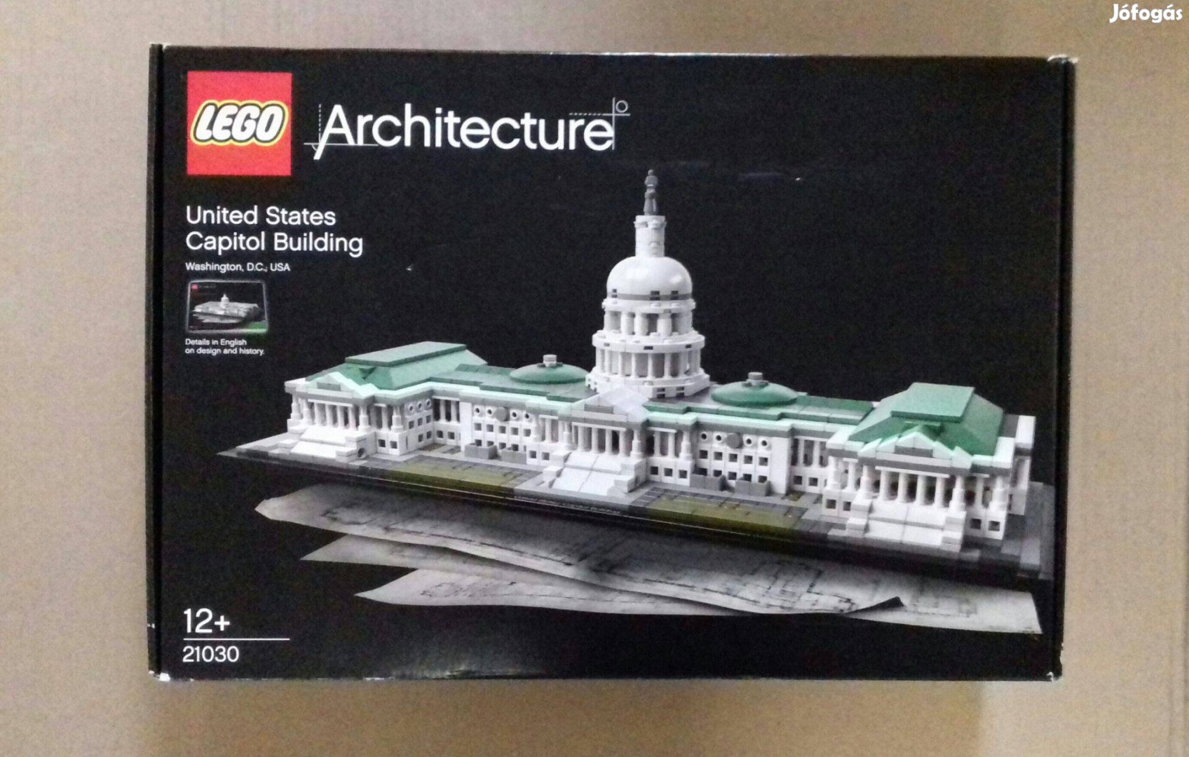 Bontatlan LEGO Architecture 21030 Egyesült Államok K. hibákkal Foxárba