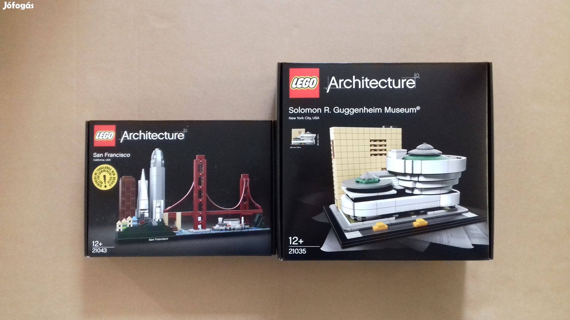 Bontatlan LEGO Architecture 21043 San Francisco + 21035 Múzeum Foxárba
