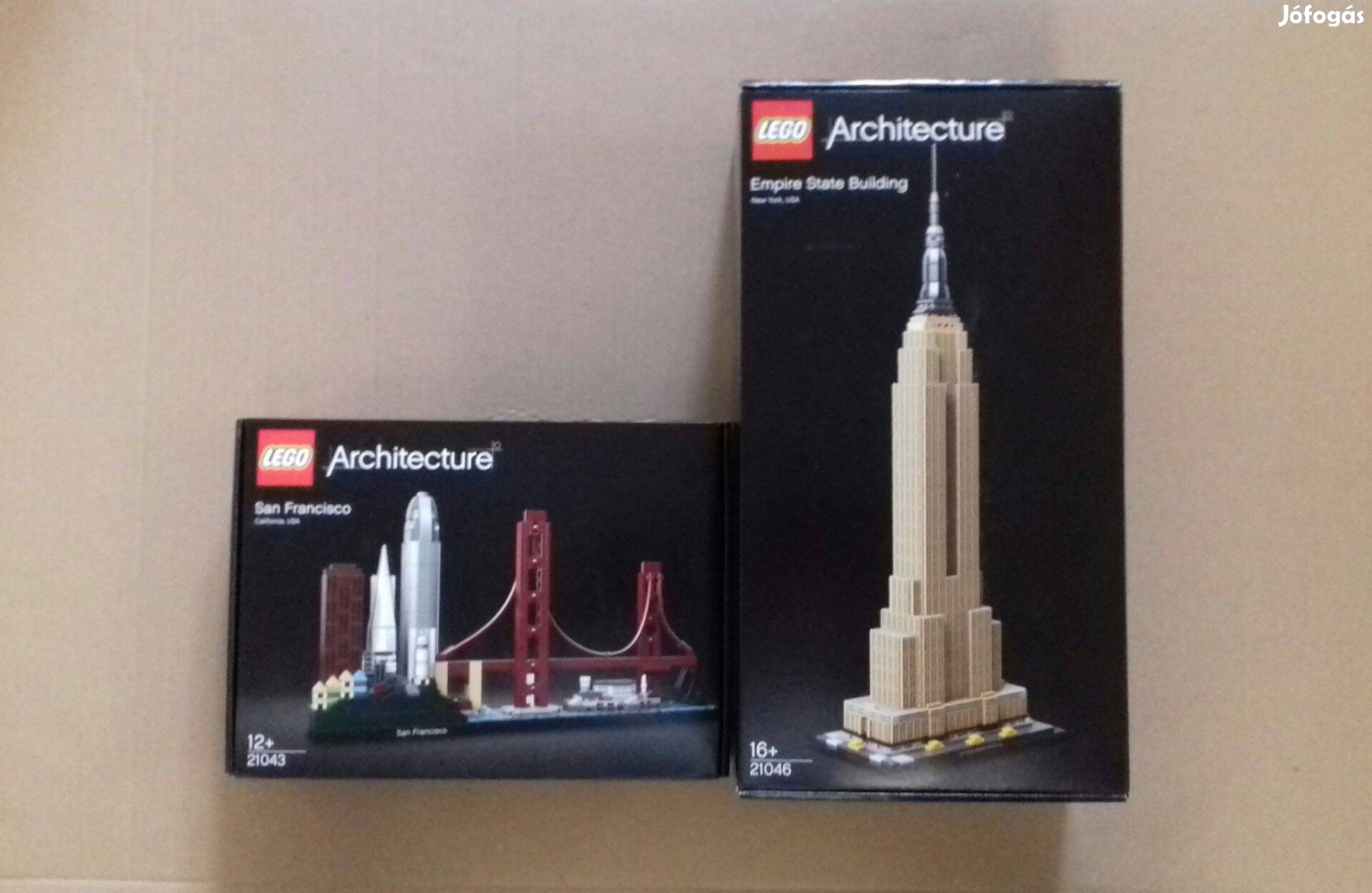 Bontatlan LEGO Architecture 21043 San Francisco + 21046 Empire Fox.árb