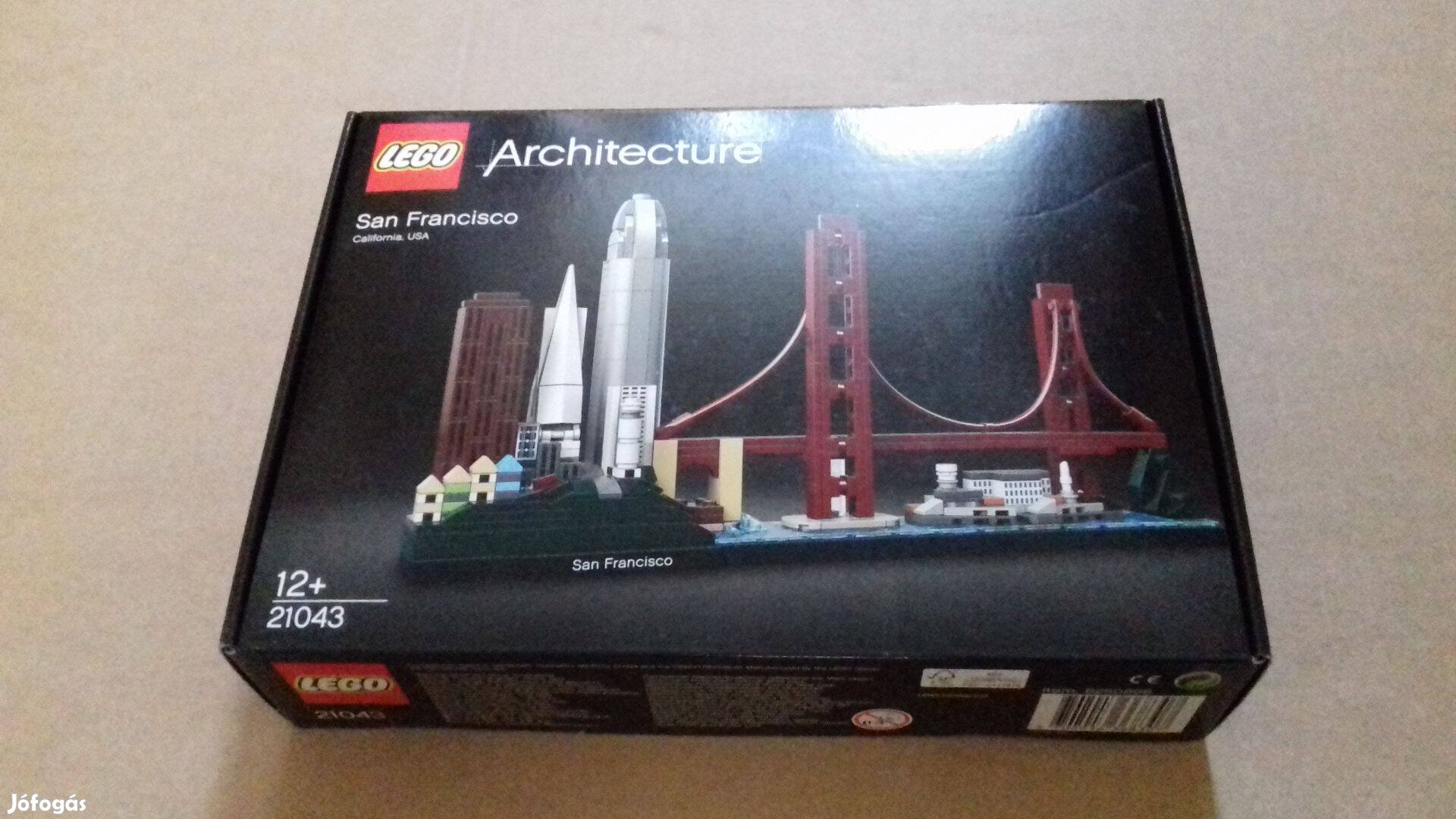 Bontatlan LEGO Architecture 21043 San Francisco -kis hiba Utánvét GLS