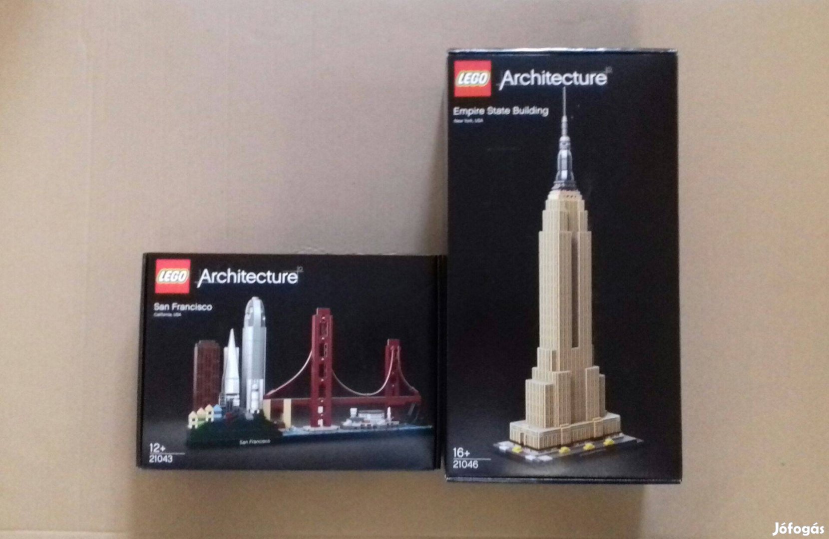 Bontatlan LEGO Architecture 21043 San Francisco kopással + 21046 Foxár