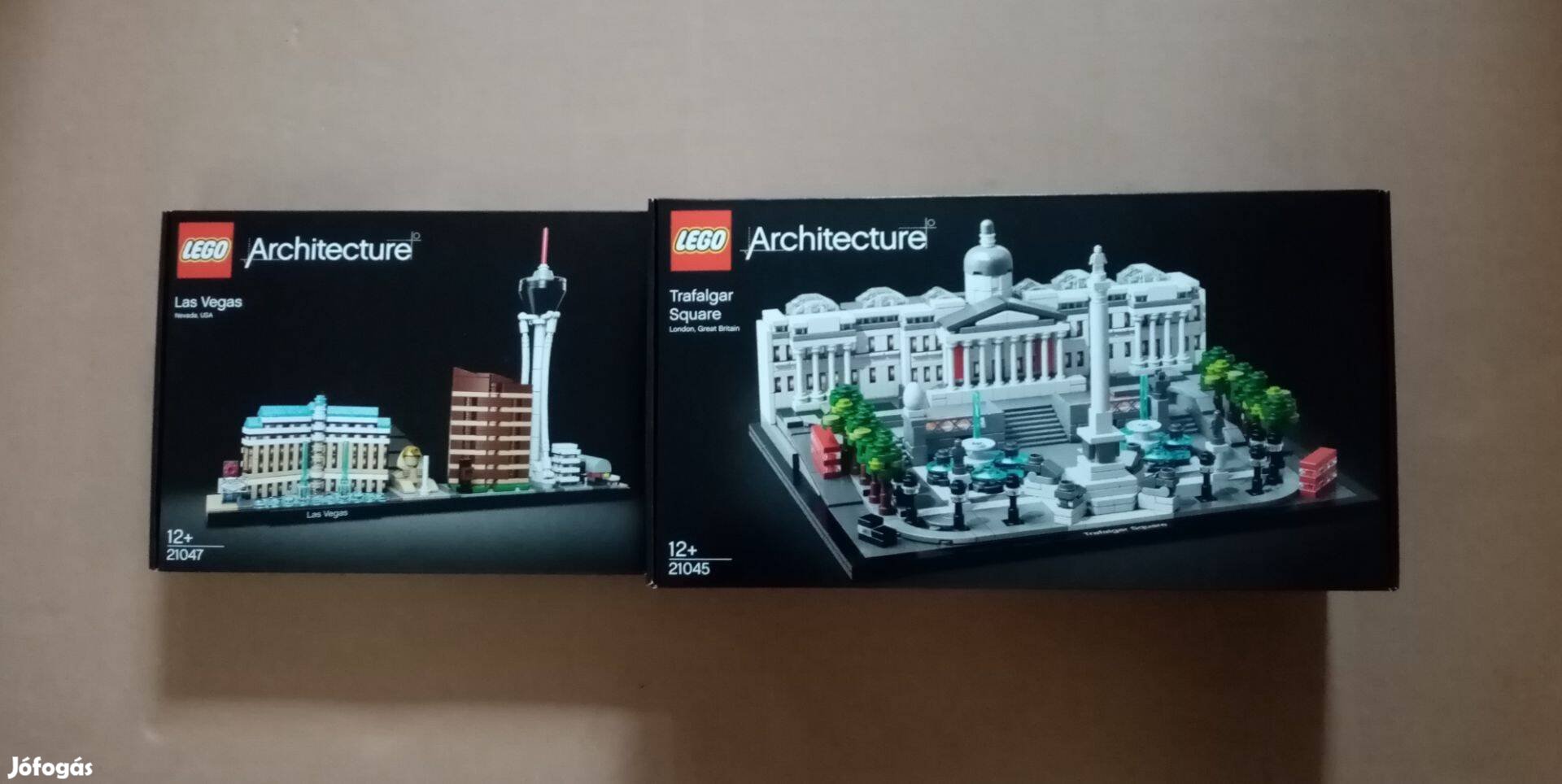 Bontatlan LEGO Architecture 21045 Trafalgar + 21047 hibátlanok Foxárba