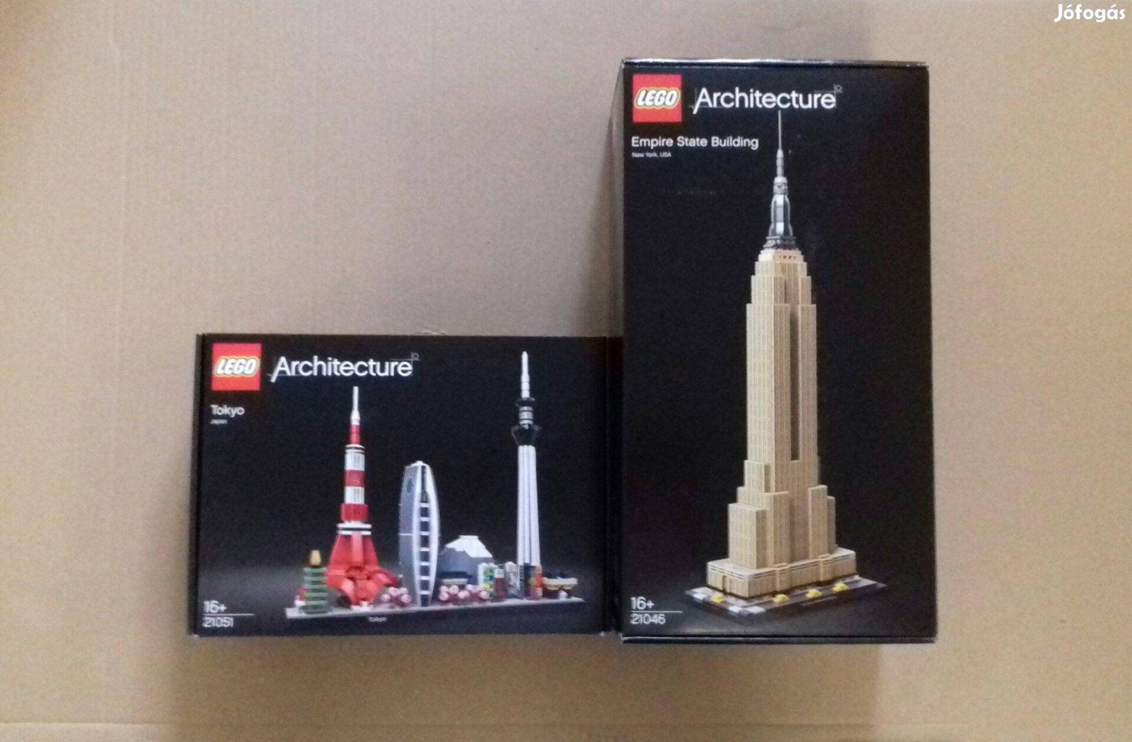 Bontatlan LEGO Architecture 21046 Empire State + 21051 Tokyo Fox.azárb