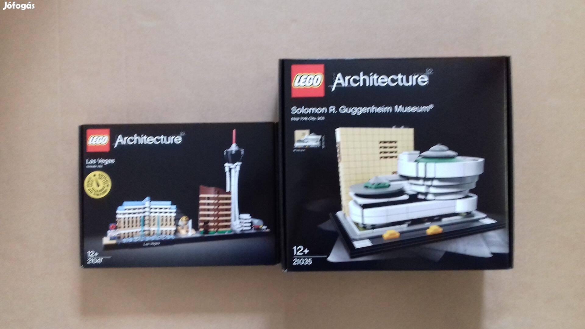 Bontatlan LEGO Architecture 21047 Las Vegas + 21035 Fox.az árban