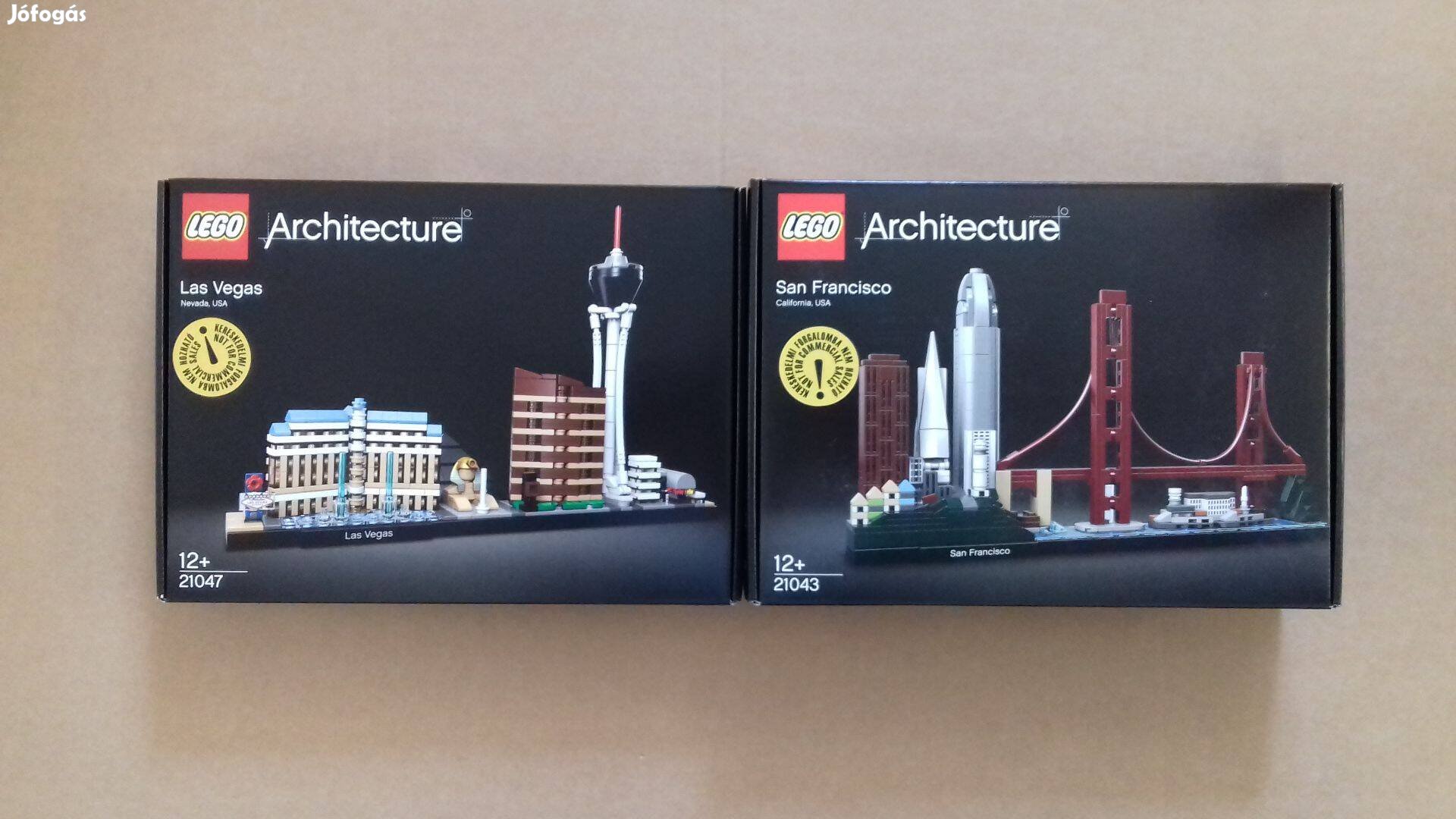 Bontatlan LEGO Architecture 21047 Las Vegas + 21043 San Francisco Foxá