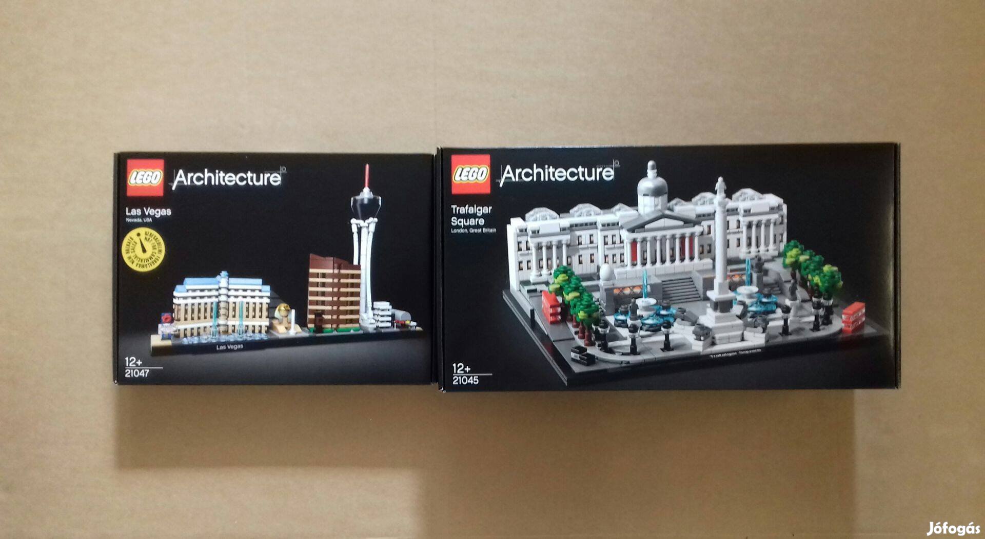 Bontatlan LEGO Architecture 21047 Las Vegas + 21045 Trafalgar Fox.árba