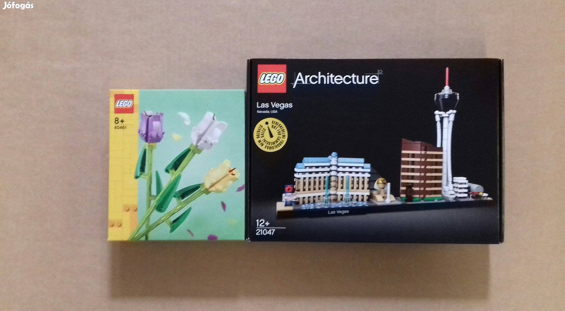 Bontatlan LEGO Architecture 21047 Las Vegas + 40461 Tulipánok Fox.árba