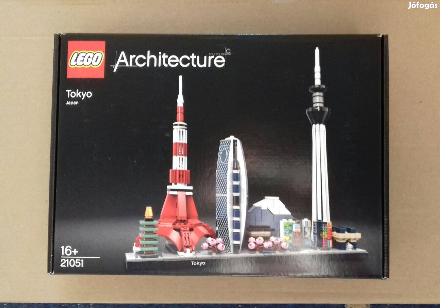 Bontatlan LEGO Architecture 21051 Tokyo. Creator Utánvét GLS Fox.árban