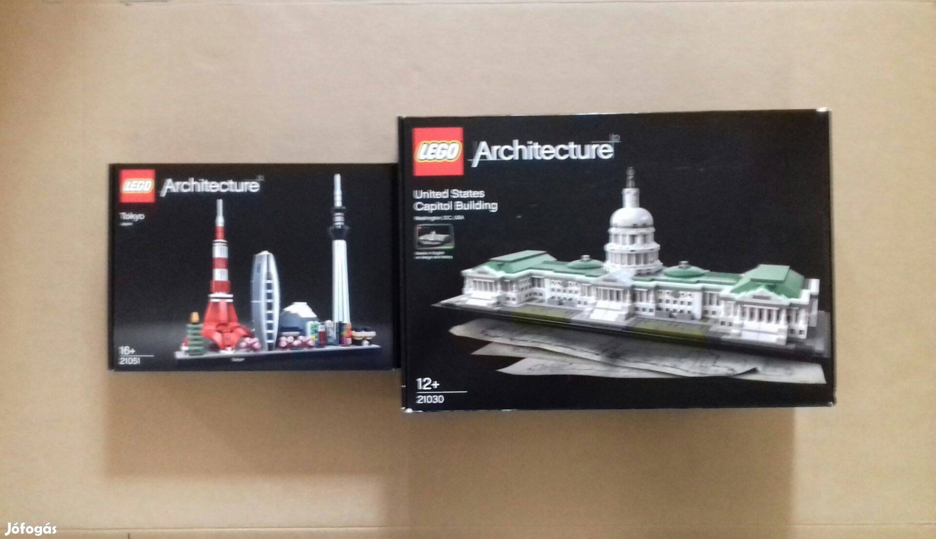 Bontatlan LEGO Architecture 21051 Tokyo + 21030 sérüléssel Fox.az árba