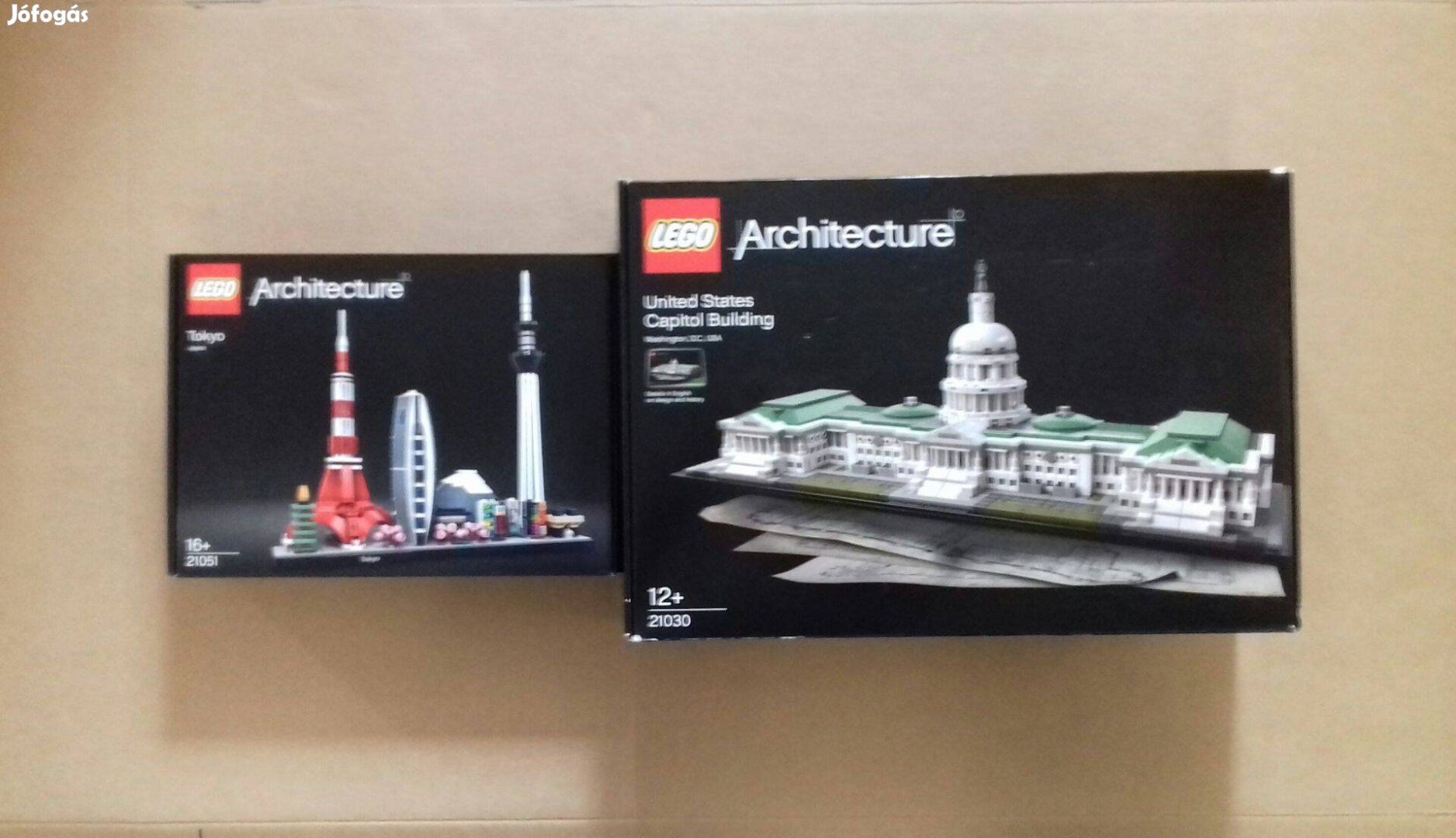 Bontatlan LEGO Architecture 21051 Tokyo, hibátlan + 21030 sérült Foxár