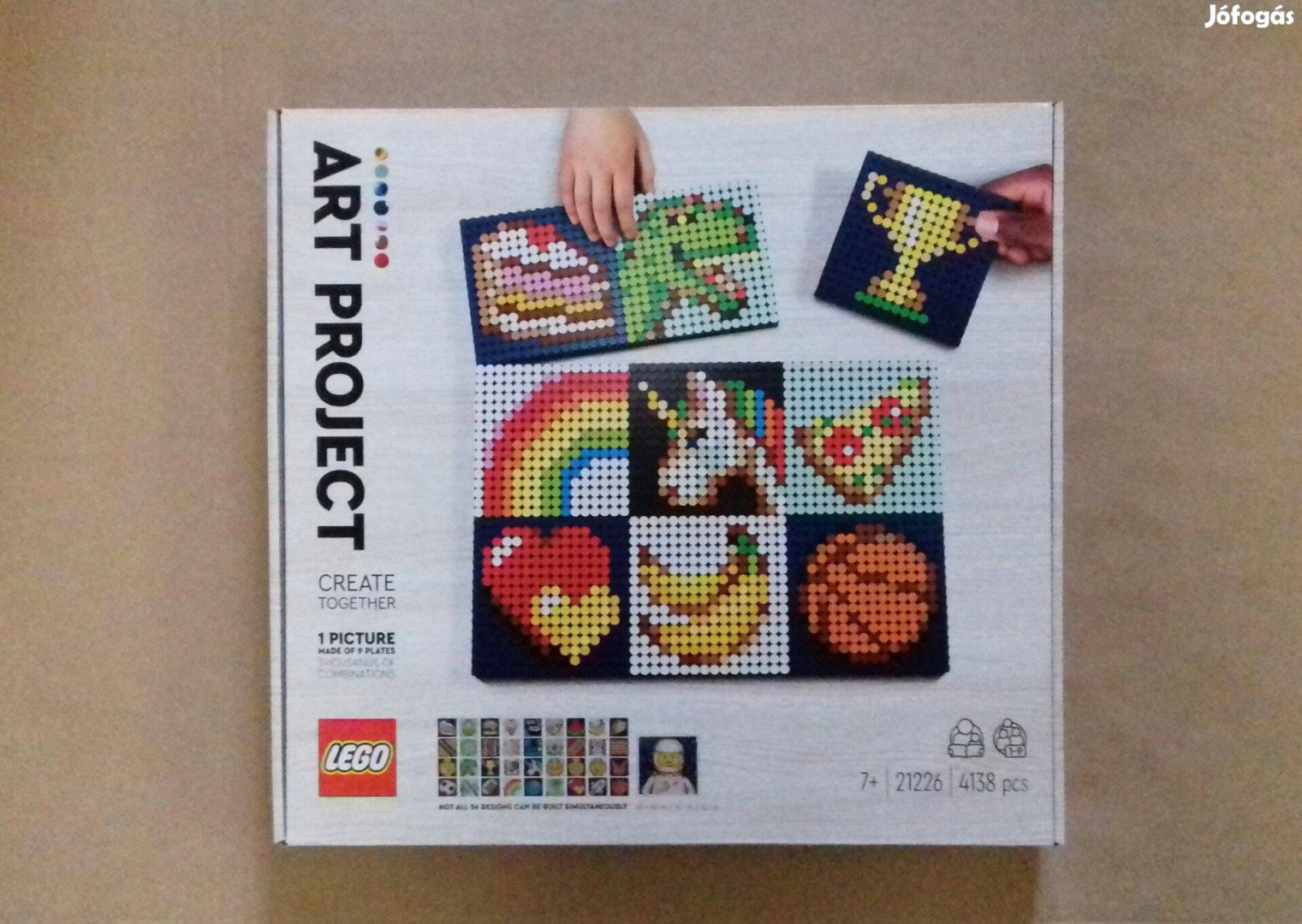Bontatlan LEGO Art 21226 Művészeti projekt közös alkotás