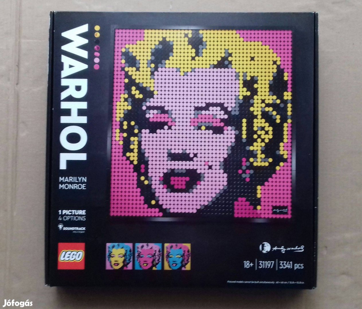 Bontatlan LEGO Art 31197 Andy Warhols Marilyn Monroe. Friends utánvét