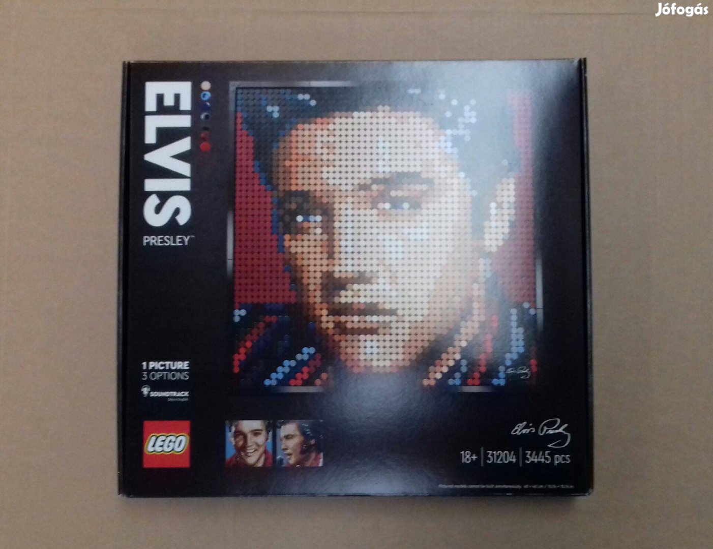Bontatlan LEGO Art 31204 Elvis Presley a király Creator City Junior Fo