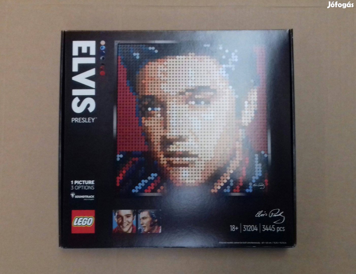 Bontatlan LEGO Art 31204 Elvis Presley a király Creator