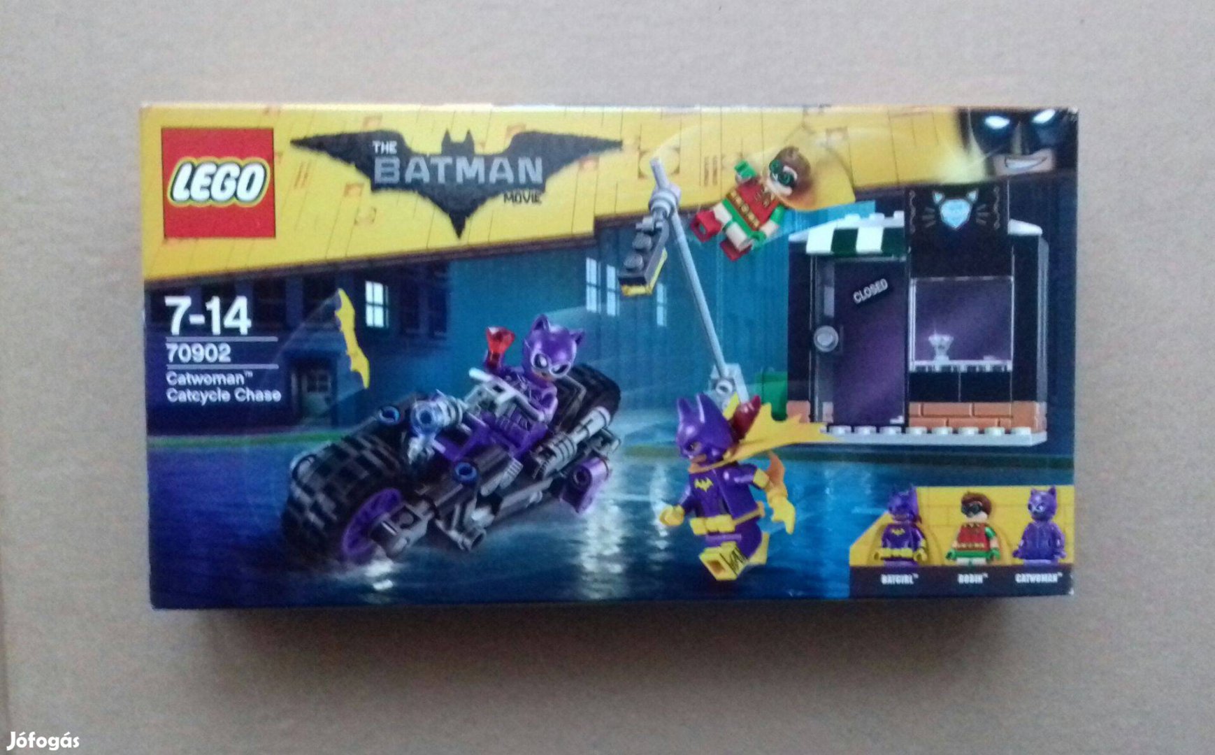 Bontatlan LEGO Batman Movie 70902 Macskanő Motoros hajsza. Utánvét GLS