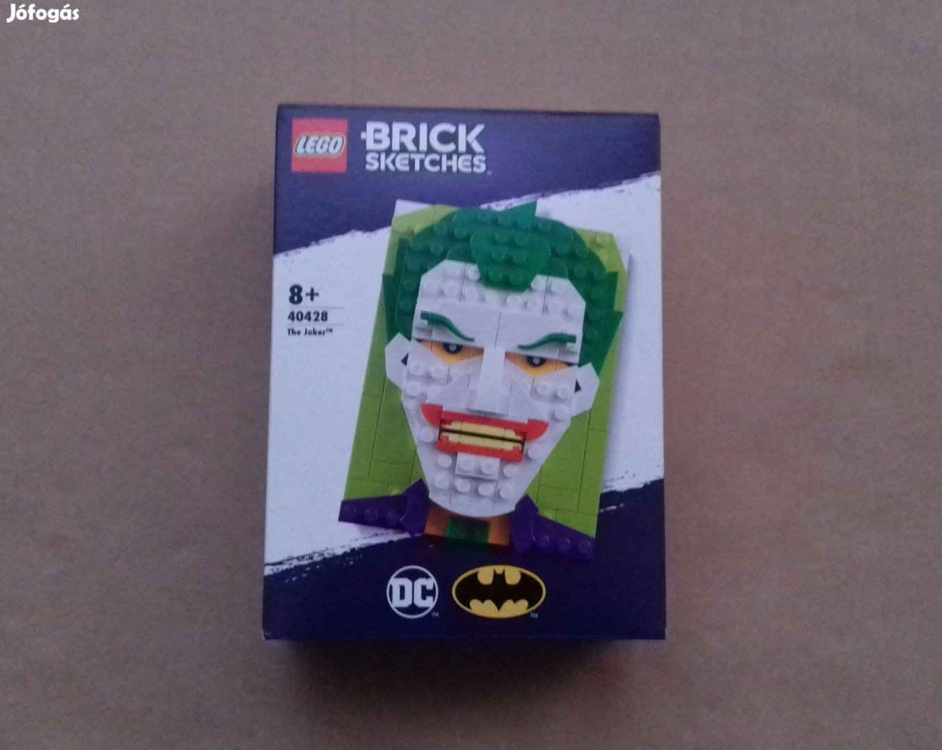 Bontatlan LEGO Brick Sketches 40428 The Joker. Batman Super Heroes utá