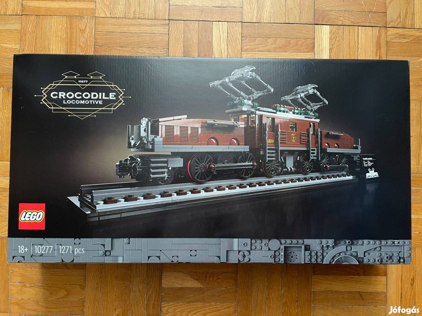 Bontatlan LEGO Creator Expert 10277 Krokodil lokomotív