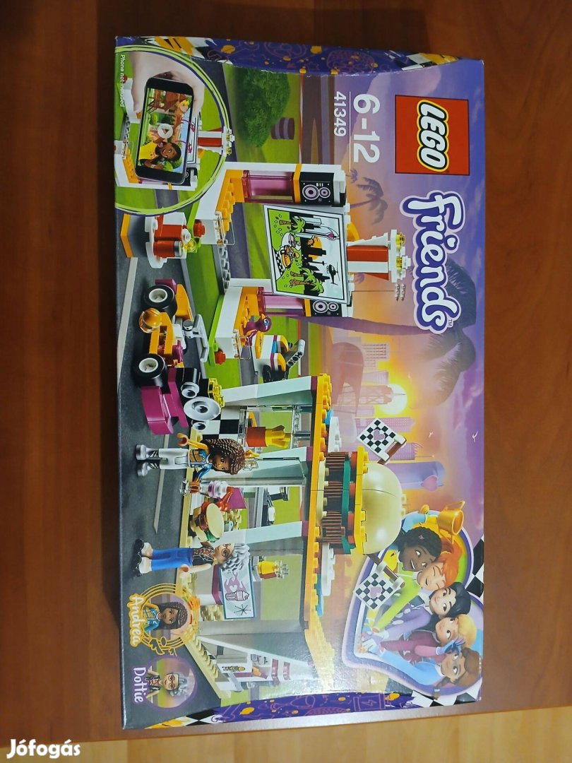 Bontatlan LEGO Friends 41349 Heartlake autósmozi és gyorsétterem