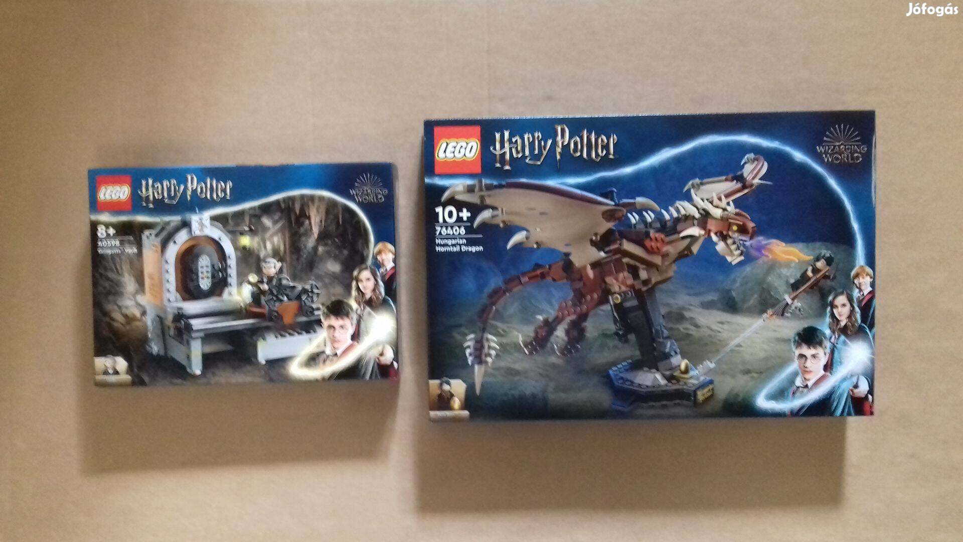 Bontatlan LEGO Harry Potter 40598 Gringotts + 76406 Sárkány utánvét