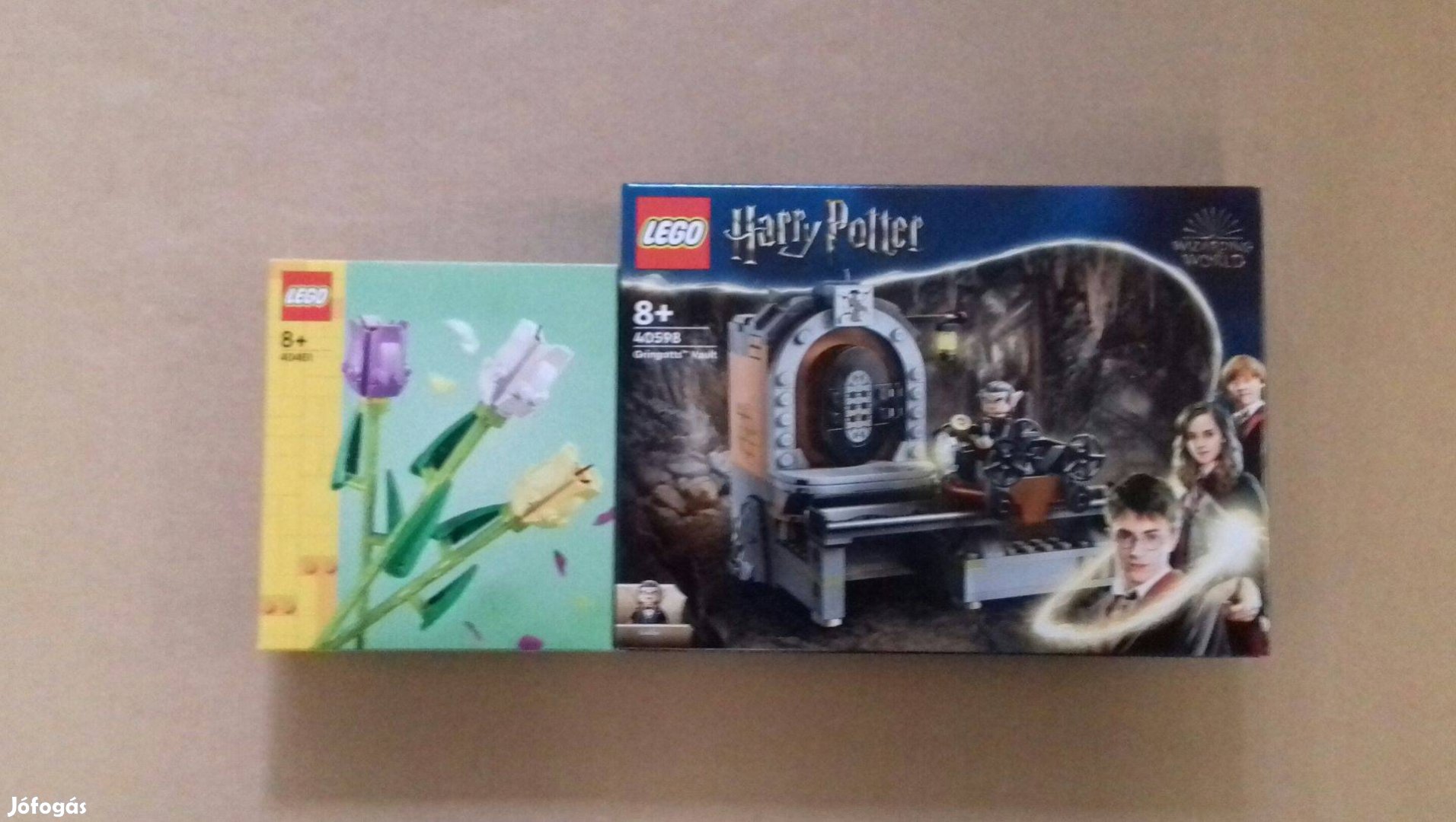 Bontatlan LEGO Harry Potter 40598 Gringotts széf + 40461 Tulipánok Fox