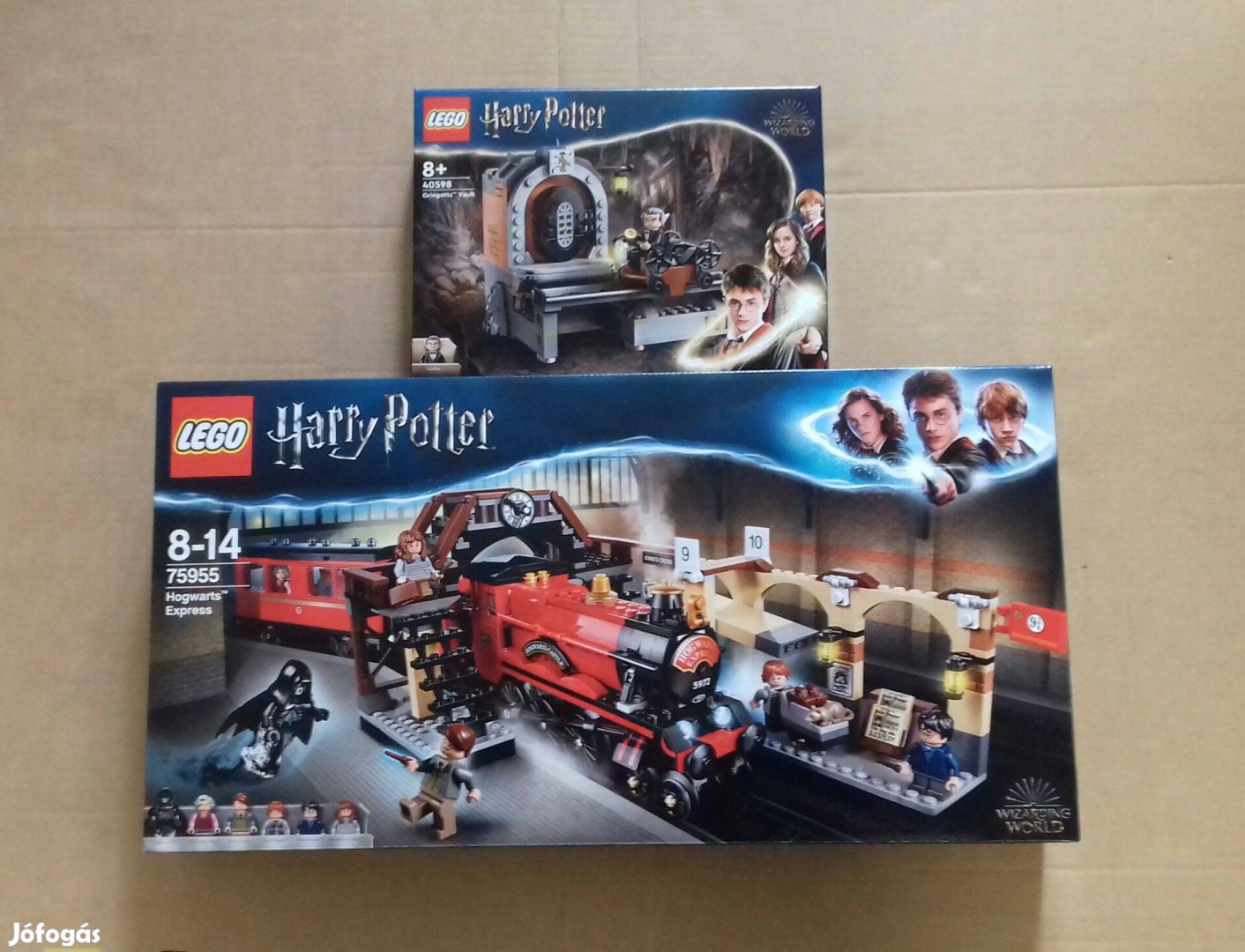Bontatlan LEGO Harry Potter 40598 Gringotts széf + 75955 Expressz Foxá
