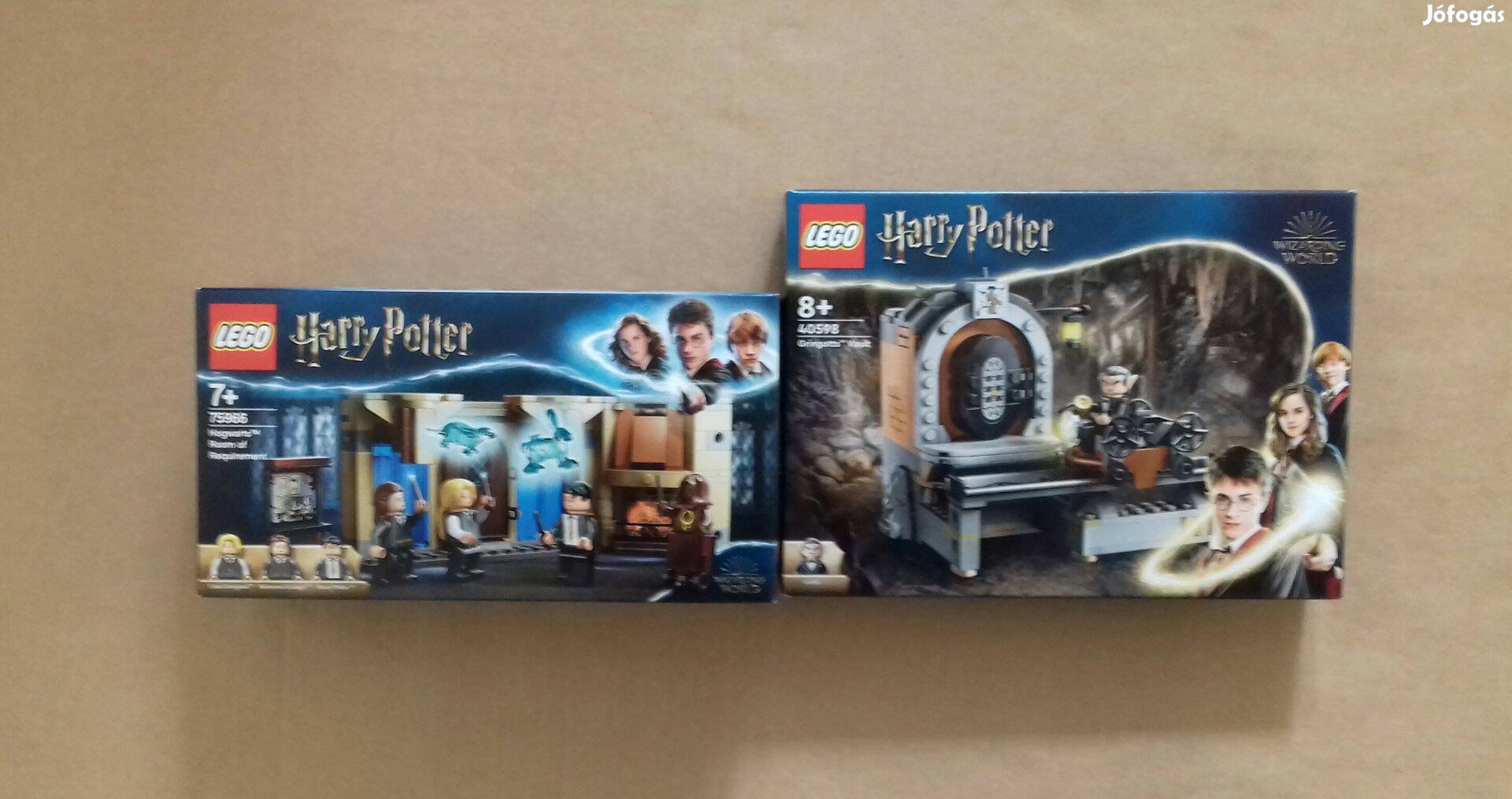Bontatlan LEGO Harry Potter 40598 Gringotts széf + 75966 Szükség Foxár