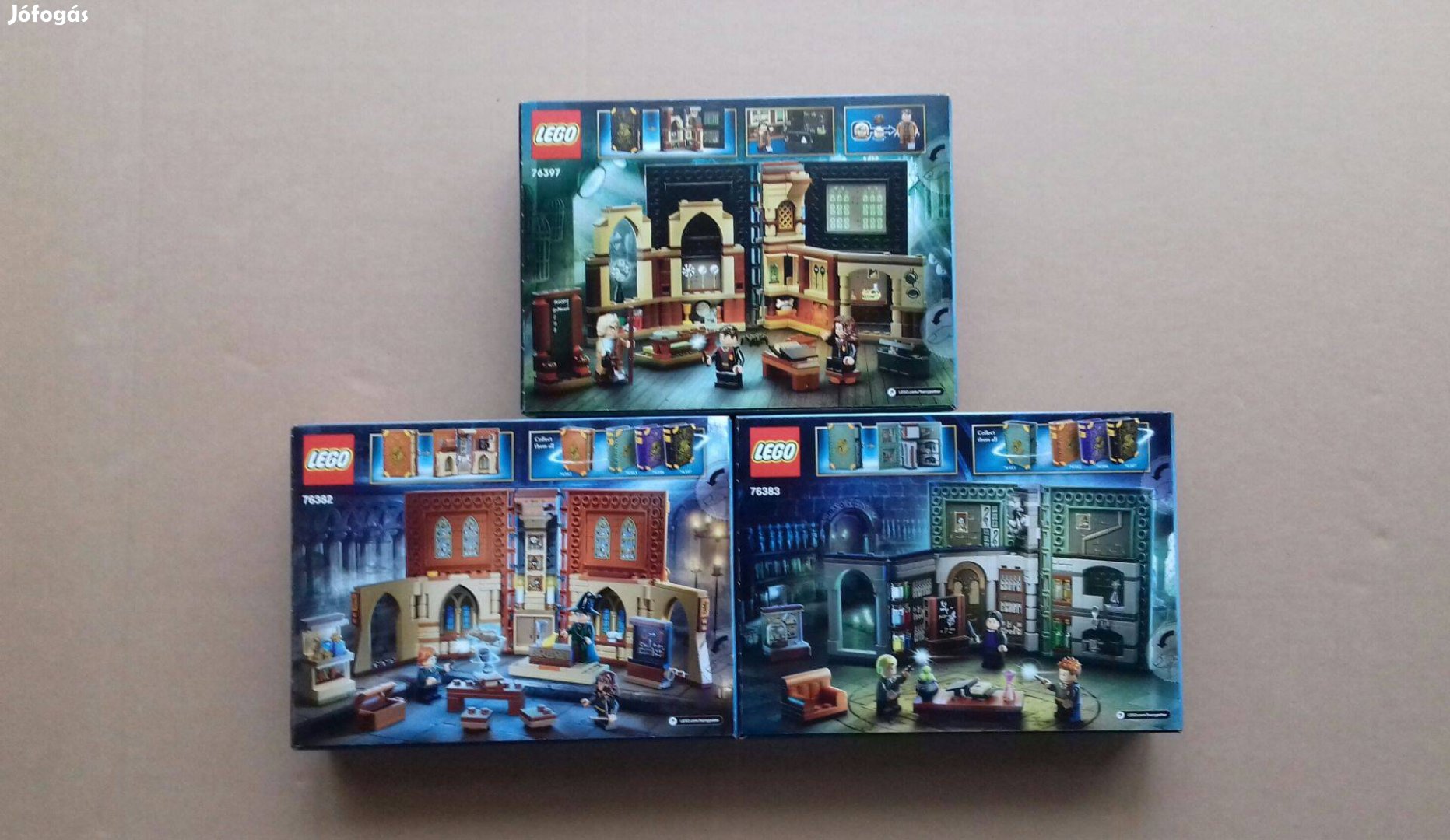 Bontatlan LEGO Harry Potter 76382 + 76383 + 76397 Foxpost utánvét árba