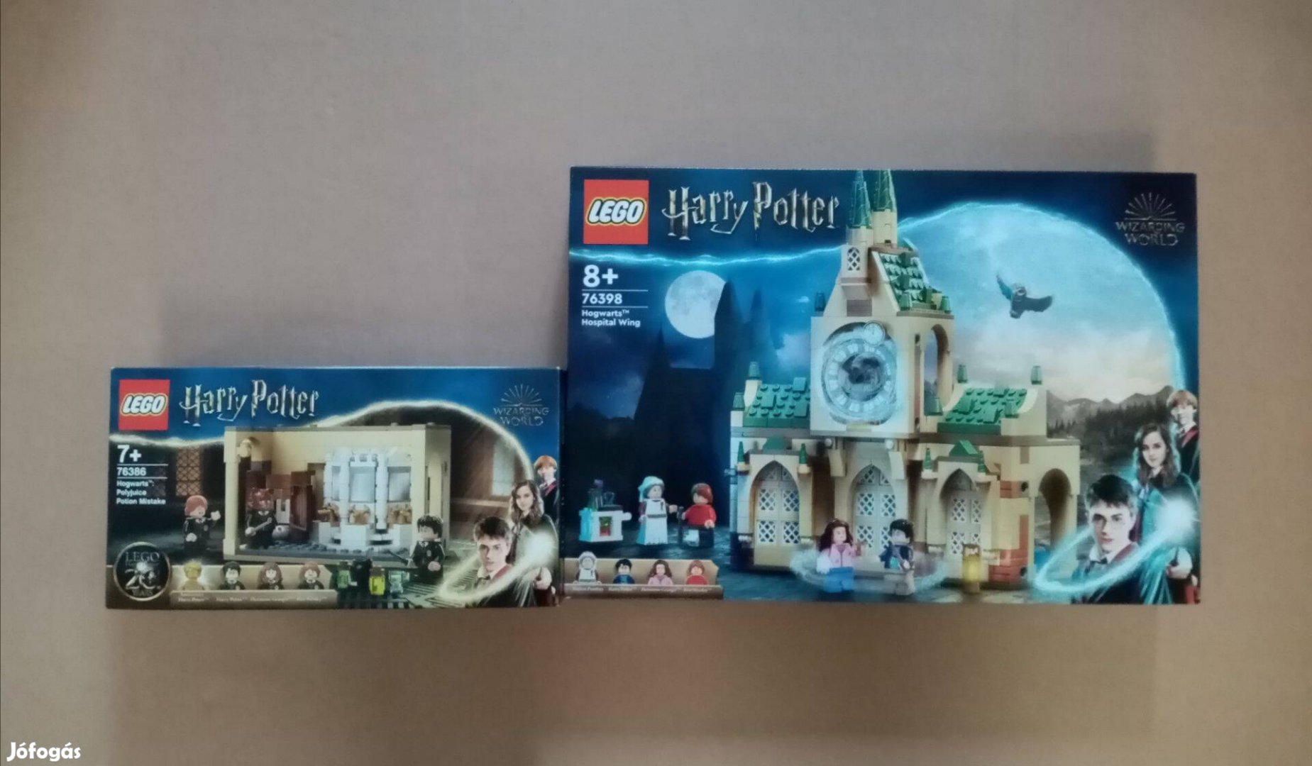 Bontatlan LEGO Harry Potter 76386 Százfülé + 76398 Gyengélkedő Foxárba