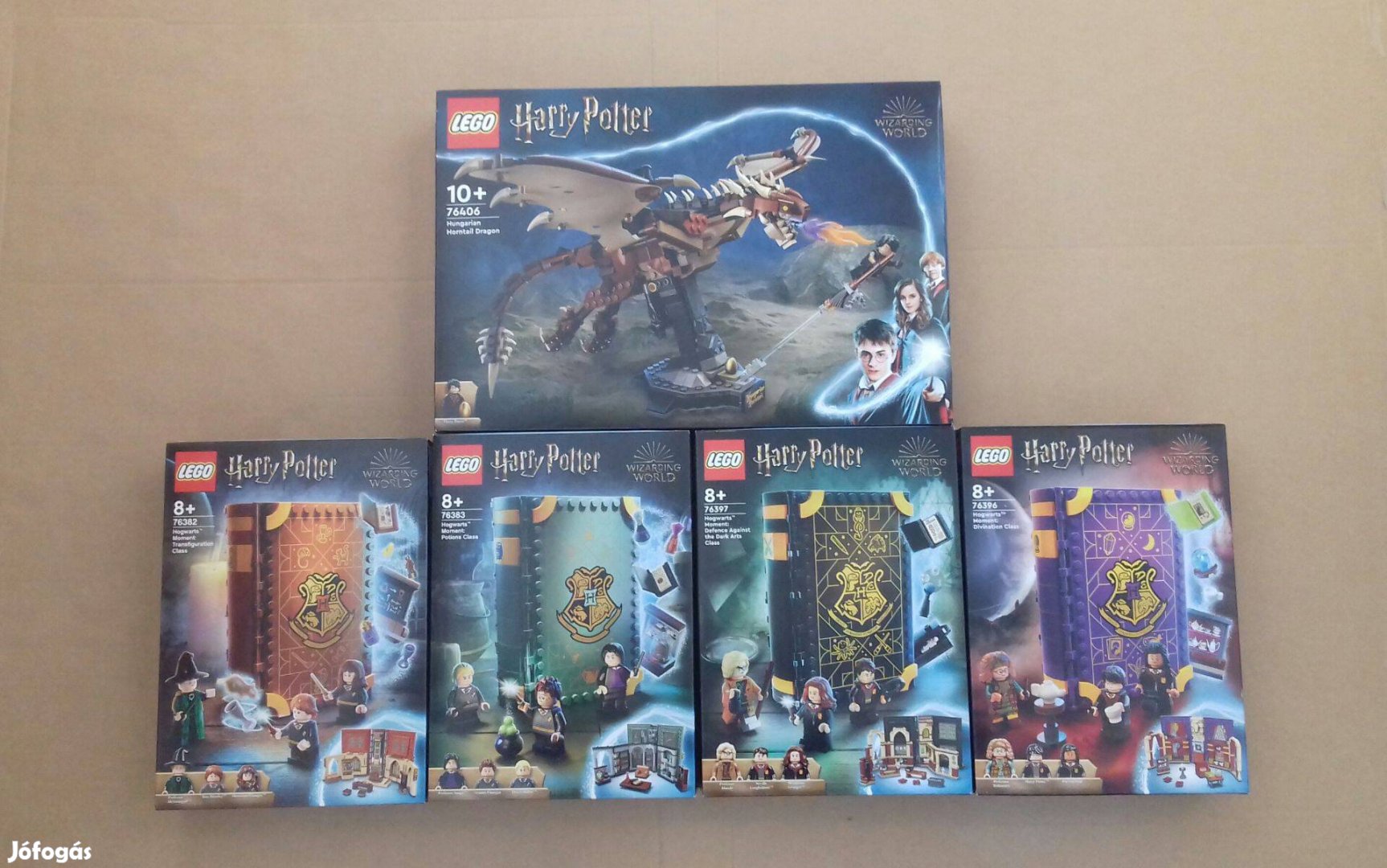 Bontatlan LEGO Harry Potter 76406 + 76382 76383 76396 76397 Fox.azárba
