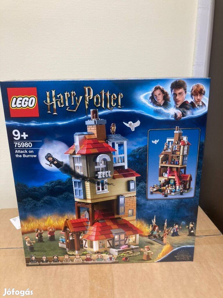 Bontatlan LEGO Harry Potter - Támadás az Odú ellen (75980) eladó