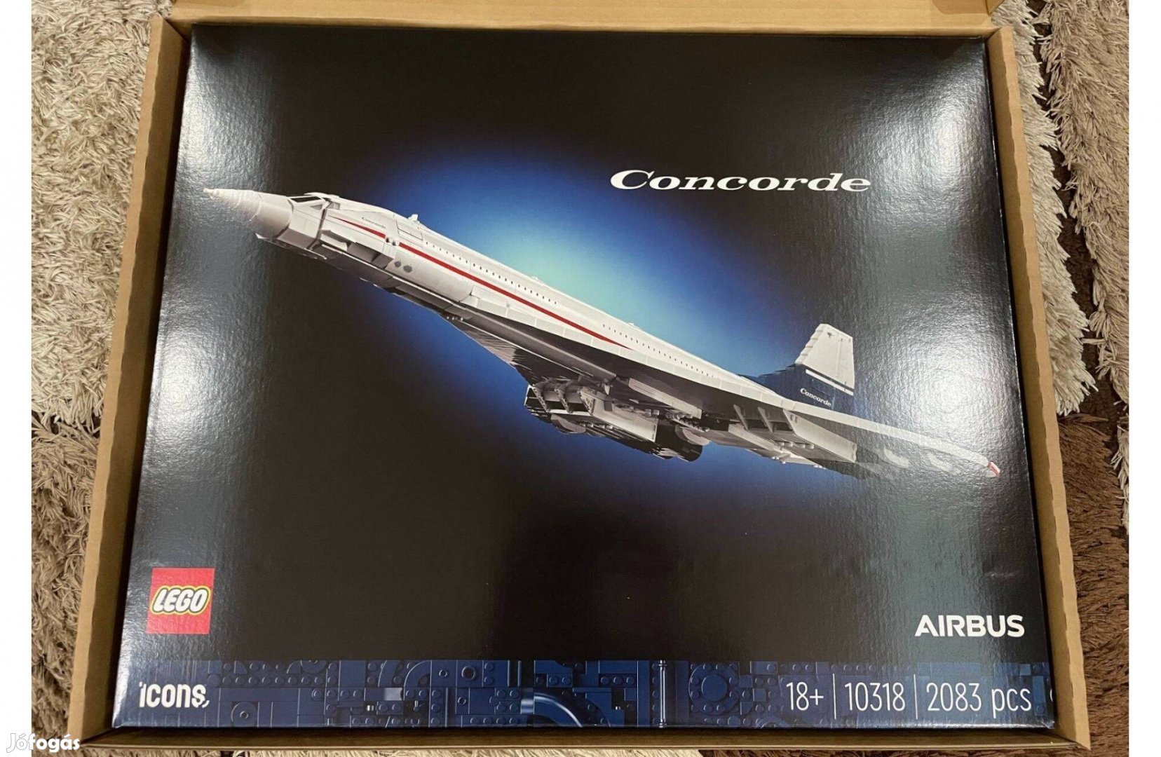 Bontatlan LEGO Icons 10318 Concorde