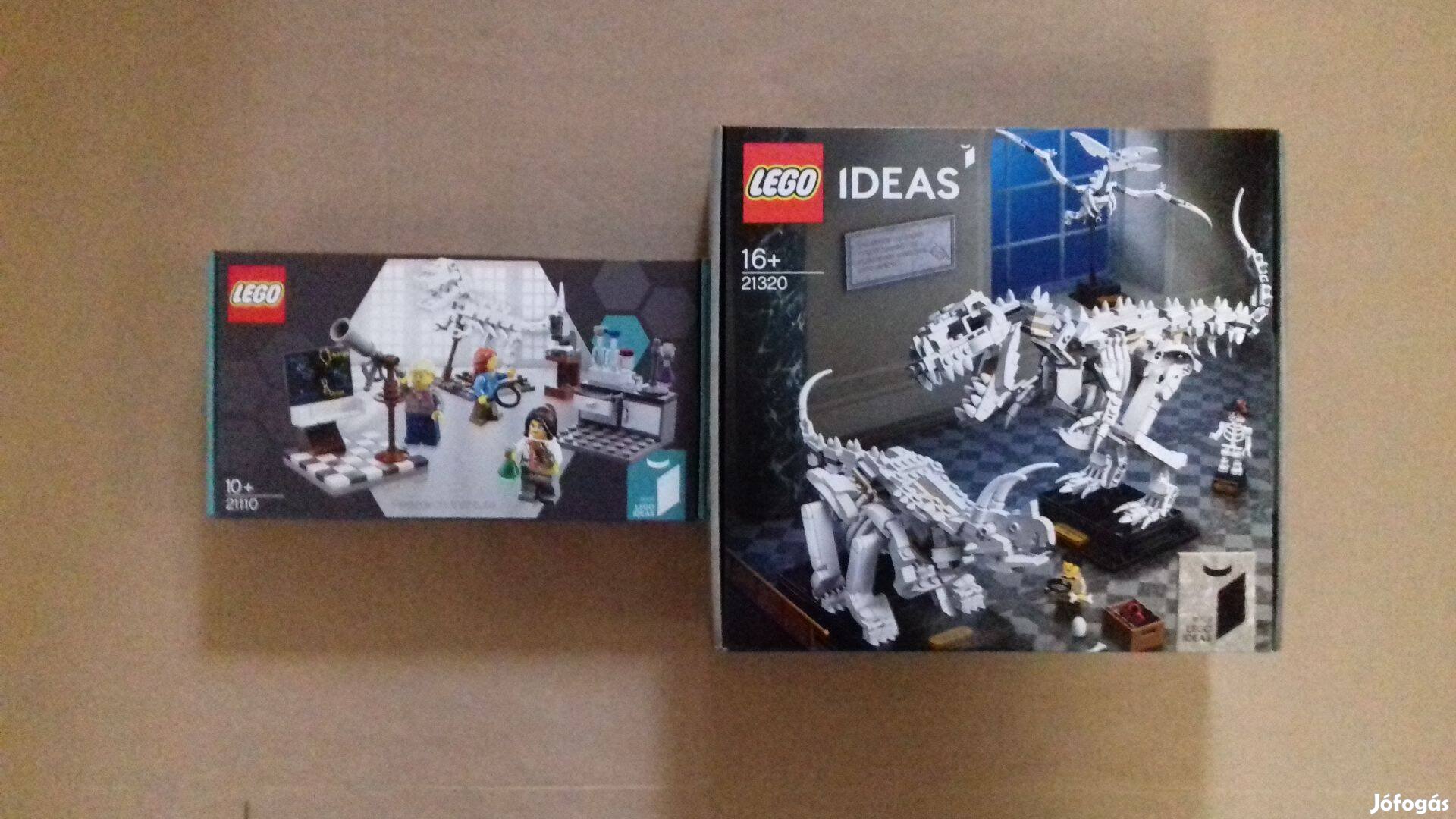 Bontatlan LEGO Ideas: 21110 Kutatóintézet + 21320 Dinoszaurusz Fox.árb