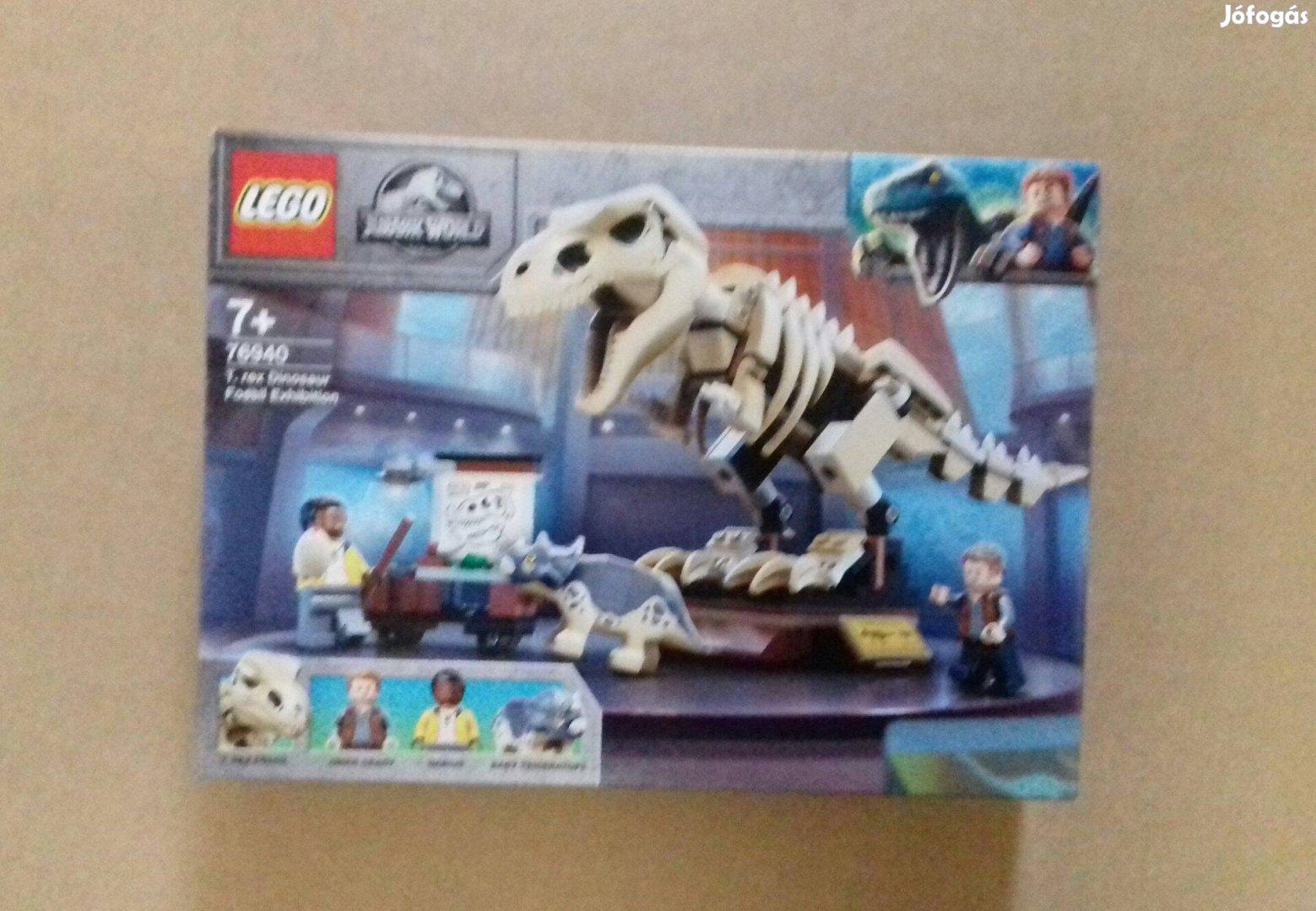 Bontatlan LEGO Jurassic World 76940 T-Rex dinoszaurusz őskövület utánv