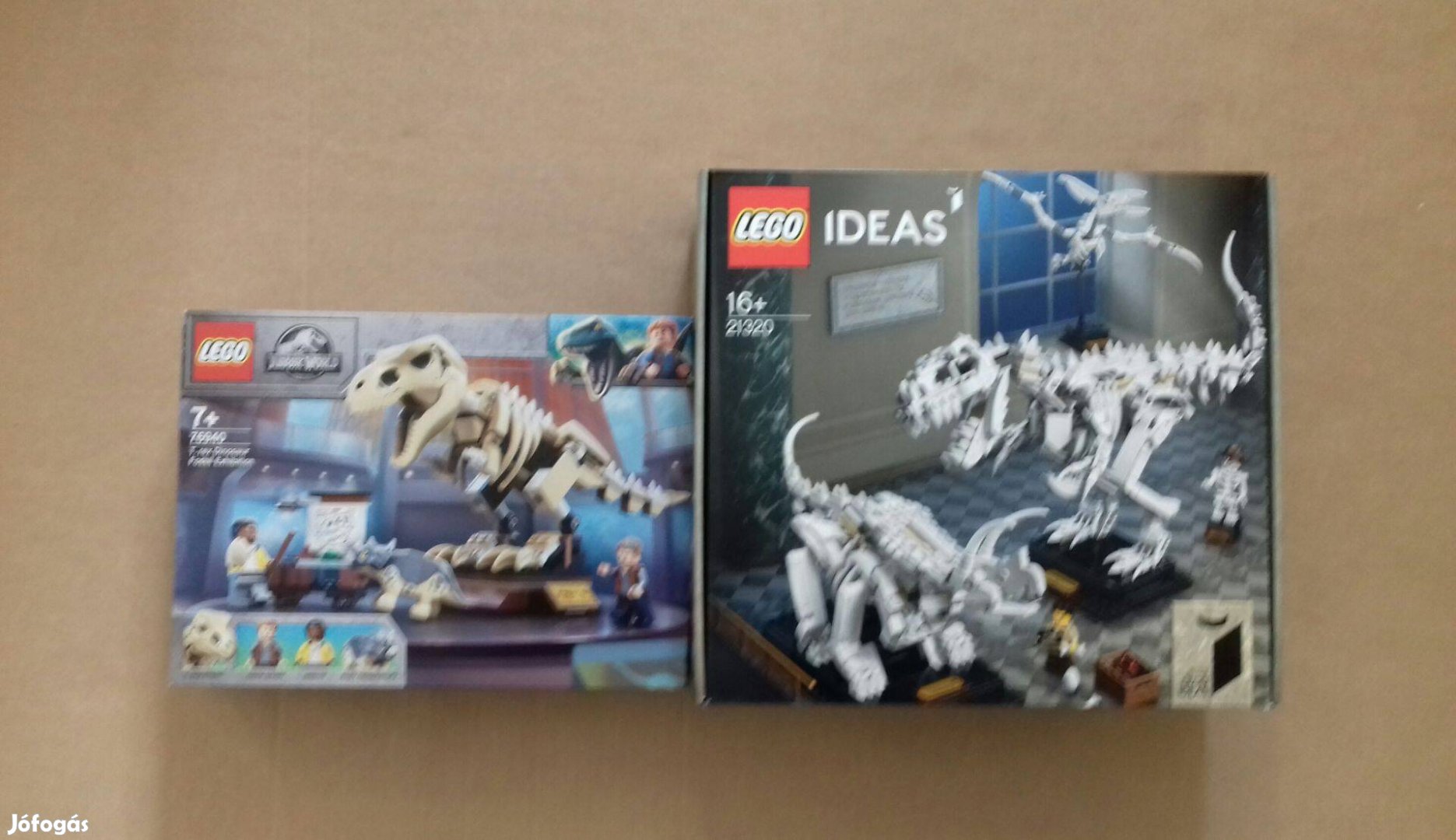 Bontatlan LEGO Jurassic World 76940 + Ideas 21320 Dinoszaurusz Foxárba