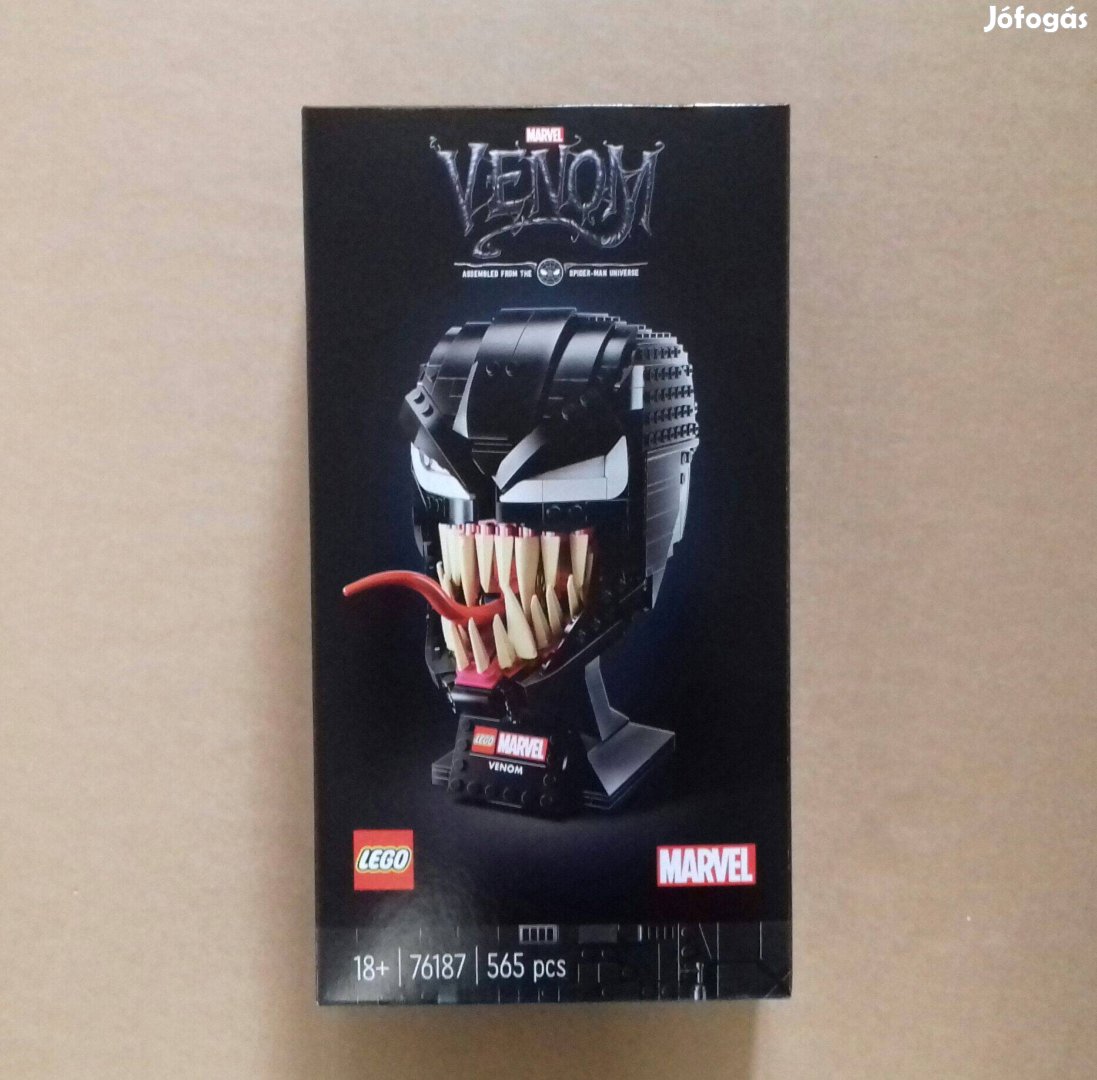 Bontatlan LEGO Marvel Super Heroes 76187 Venom. Fox utánvét az árban