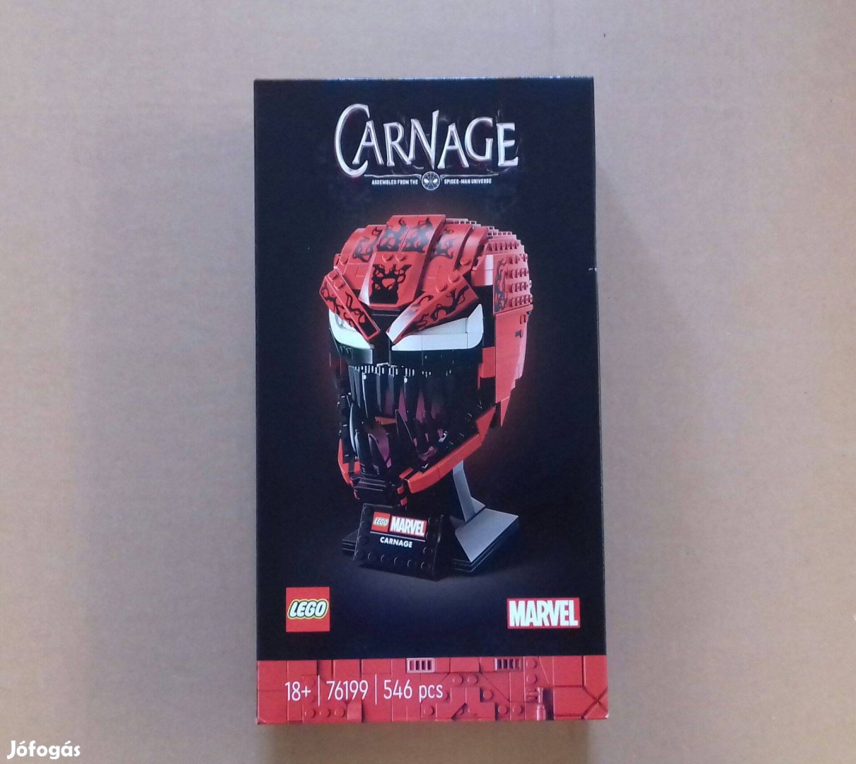 Bontatlan LEGO Marvel Super Heroes 76199 Carnage Utánvét GLS Posta Fox