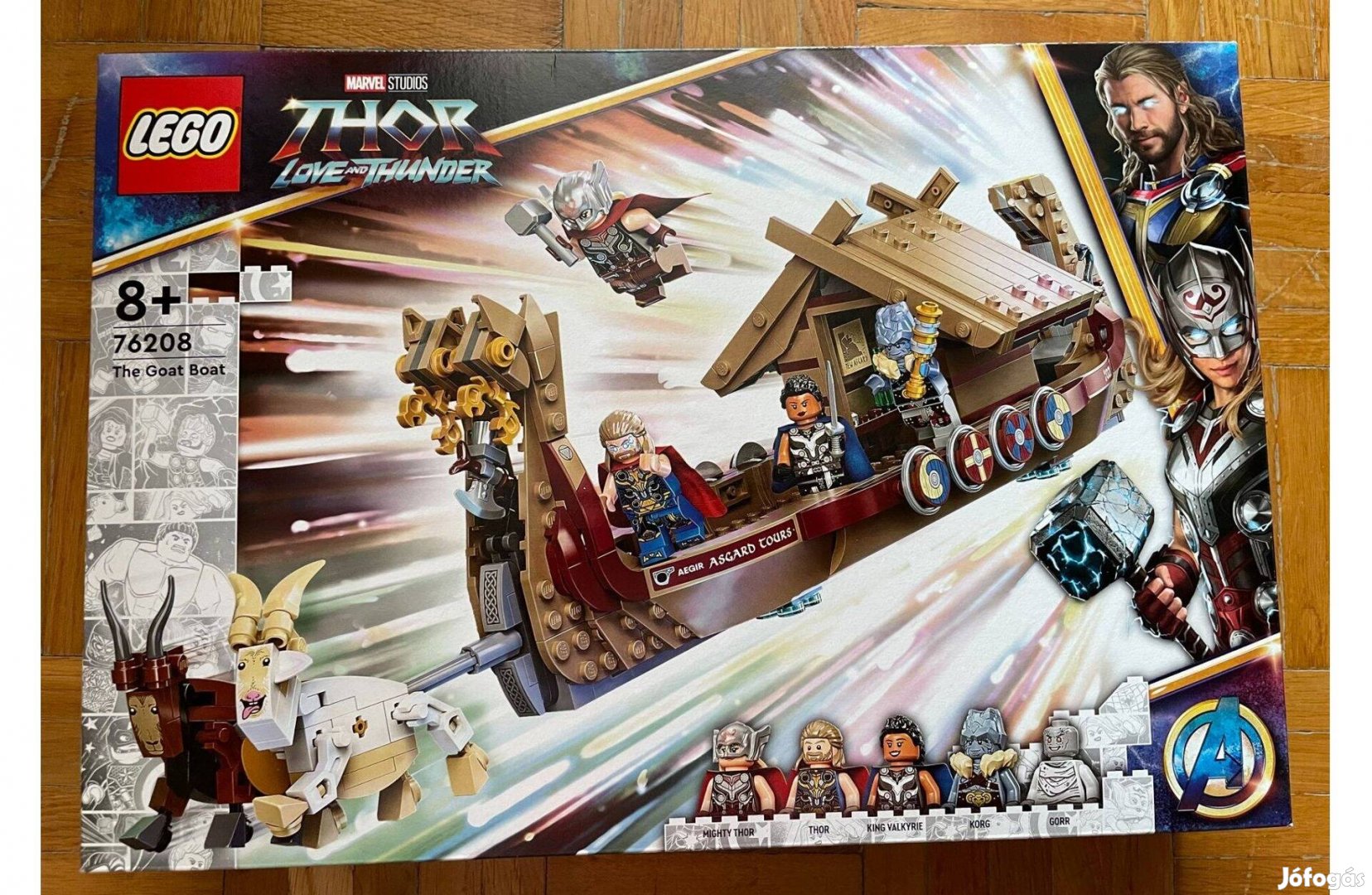 Bontatlan LEGO Marvel Super Heroes 76208 Thor Goat hajó