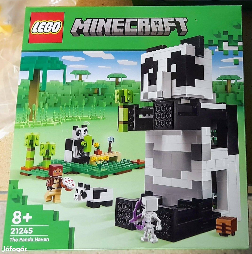 Bontatlan LEGO Minecraft A pandamenedék The Panda Haven 21245