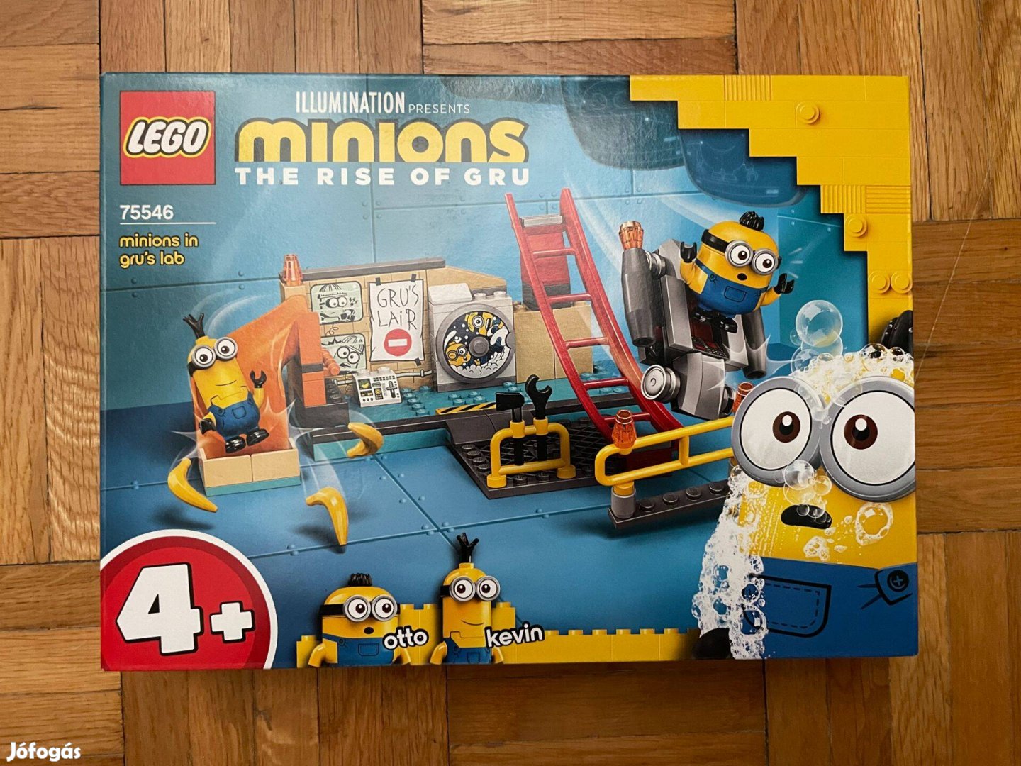 Bontatlan LEGO Minions 75546 Minyonok Gru laborjában